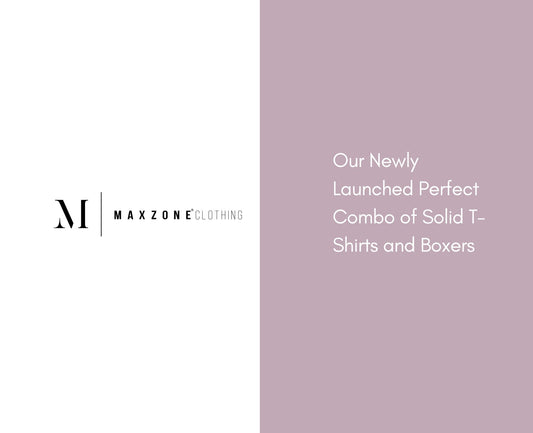 Our Newly Launched Perfect Combo of Solid T-Shirts and Boxers
