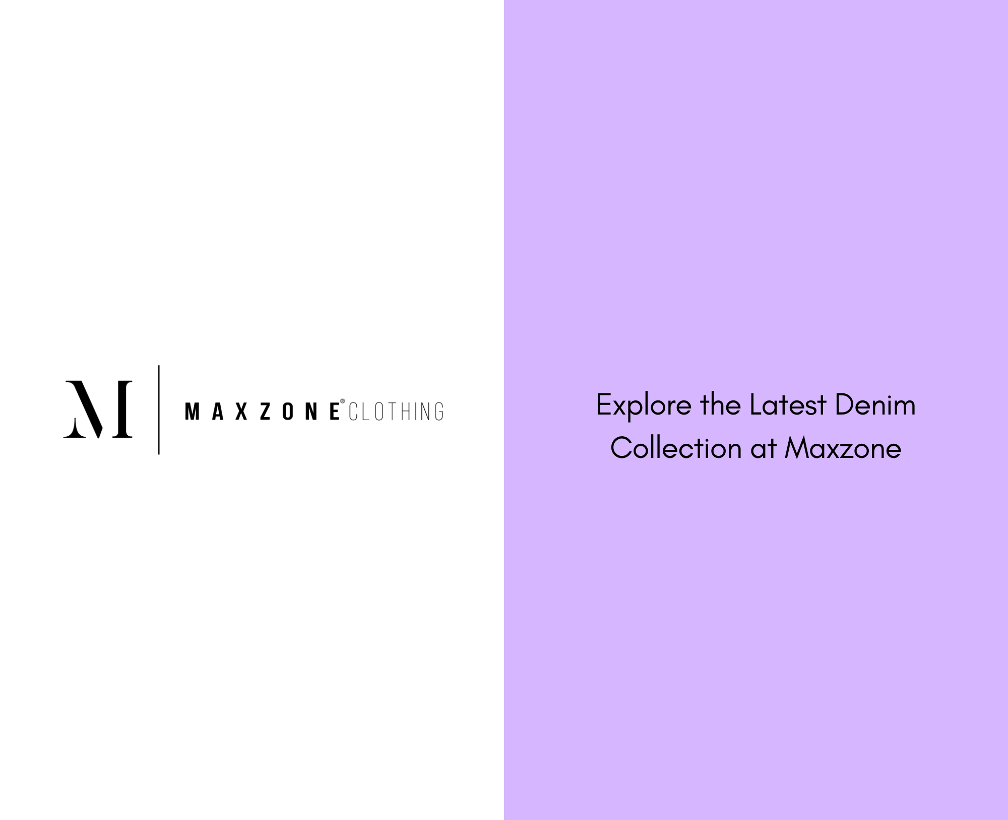 Explore the Latest Denim Collection at Maxzone Maxzone Clothing