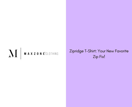 Zipridge T-Shirt: Your New Favorite Zip Fix!