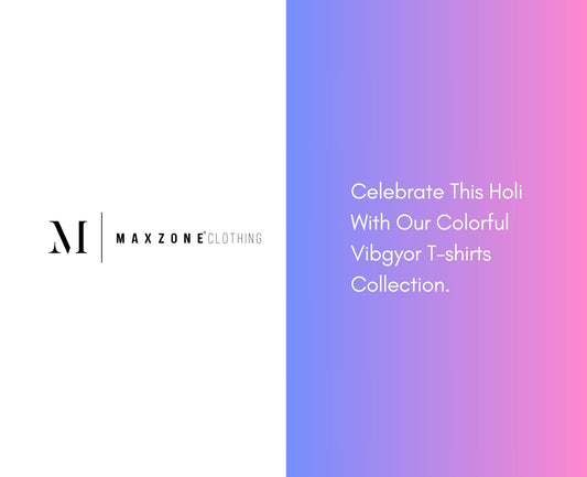 Celebrate This Holi With Our Colorful Vibgyor T-shirts Collection Blog.