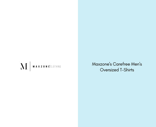Maxzone's Carefree Men's Oversized T-Shirts