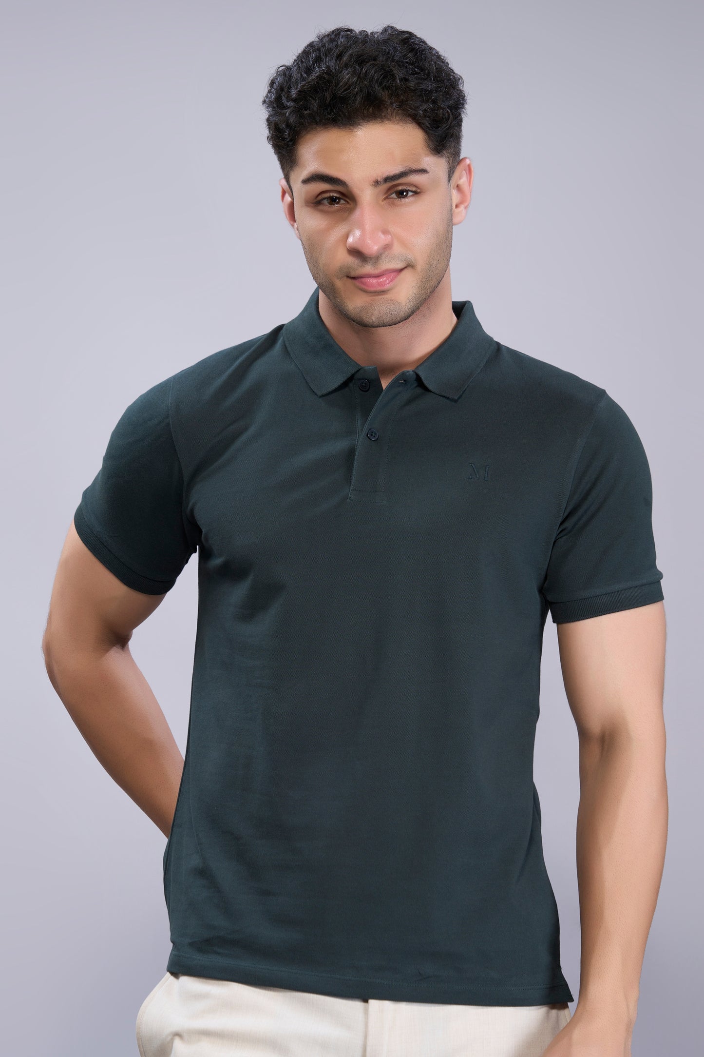June Green - Cotton Pique Polo