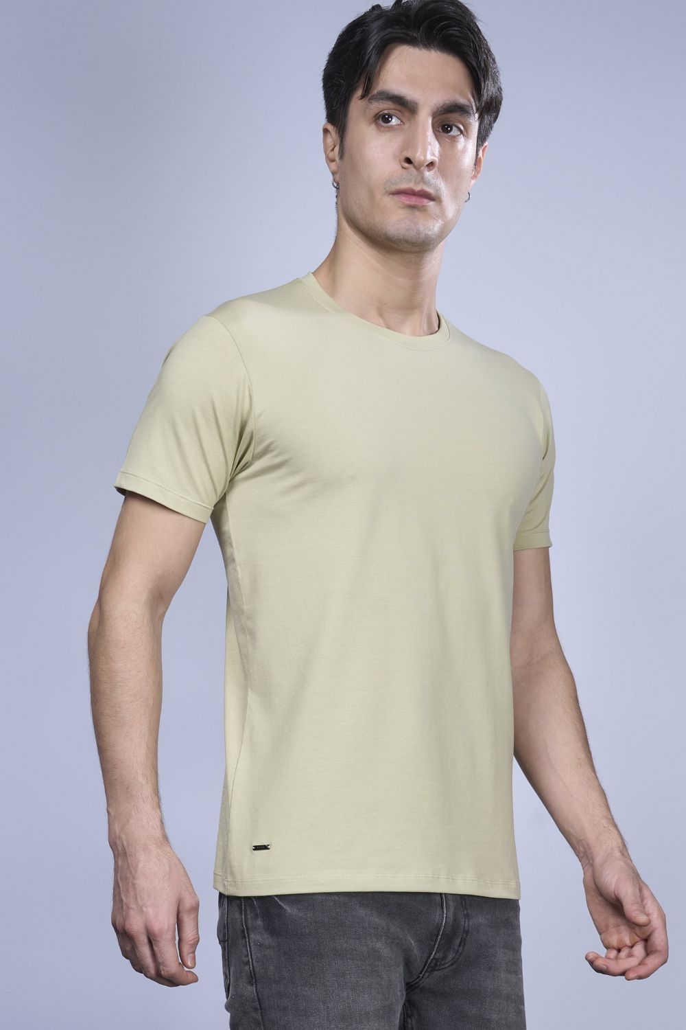 Dolphin gray half sleeves - Oversized Shirt