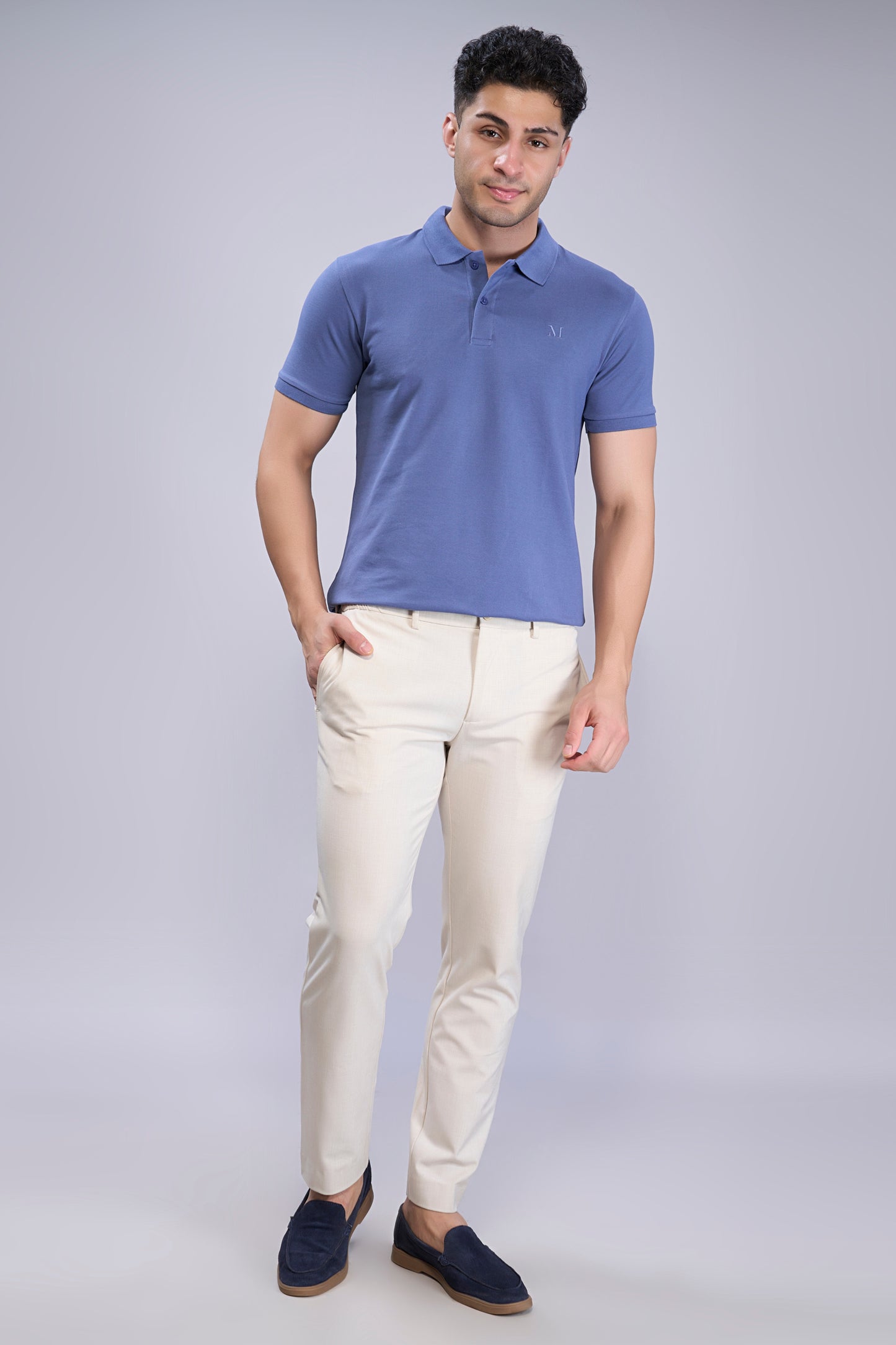M.Blue - Cotton Pique Polo
