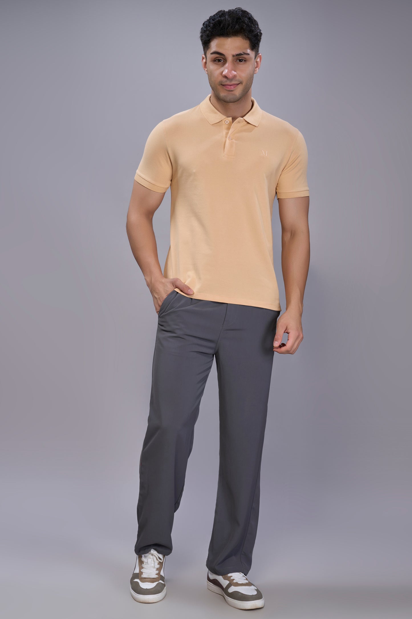 Champagne - Cotton Pique Polo