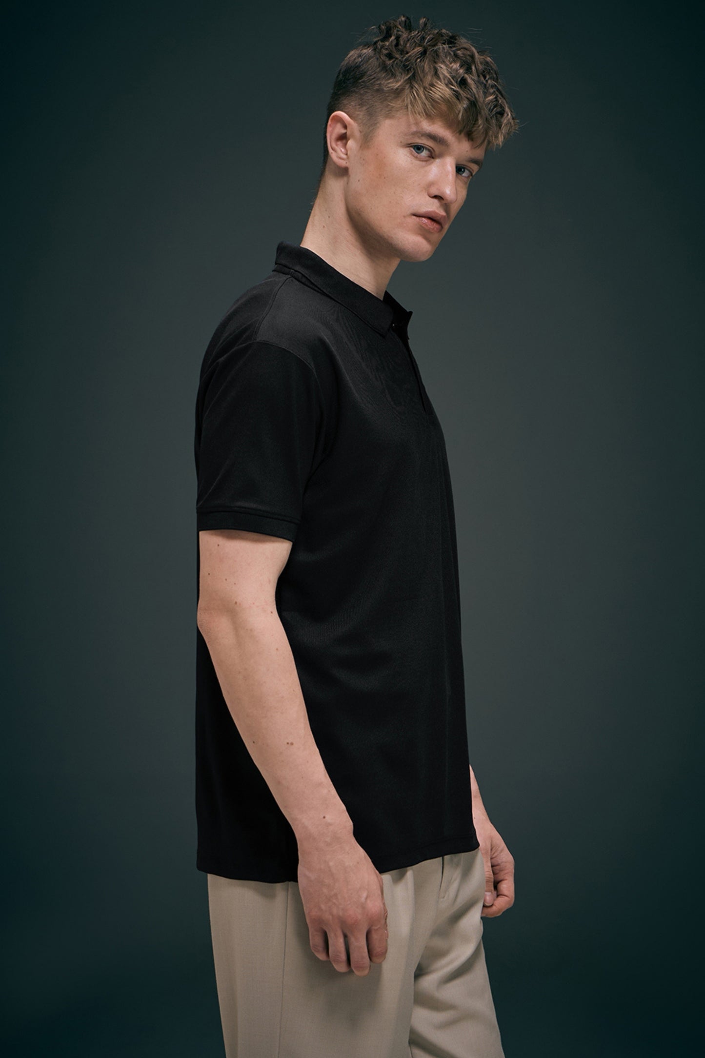 Smart tech polo - Black