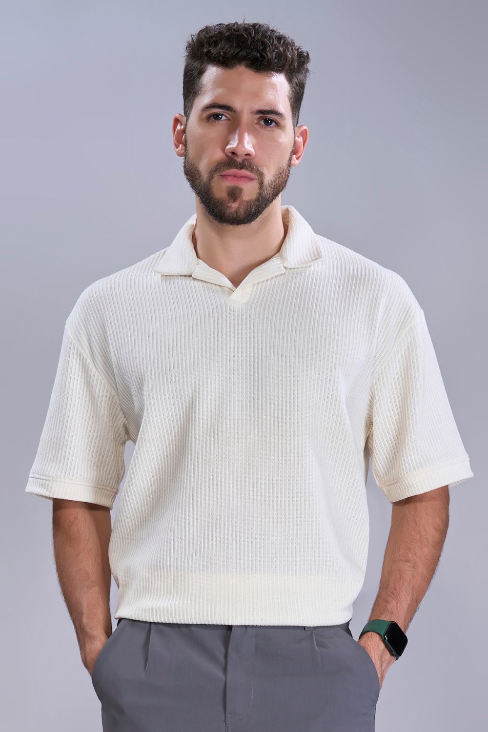 Off White - Old Money Knit Polo