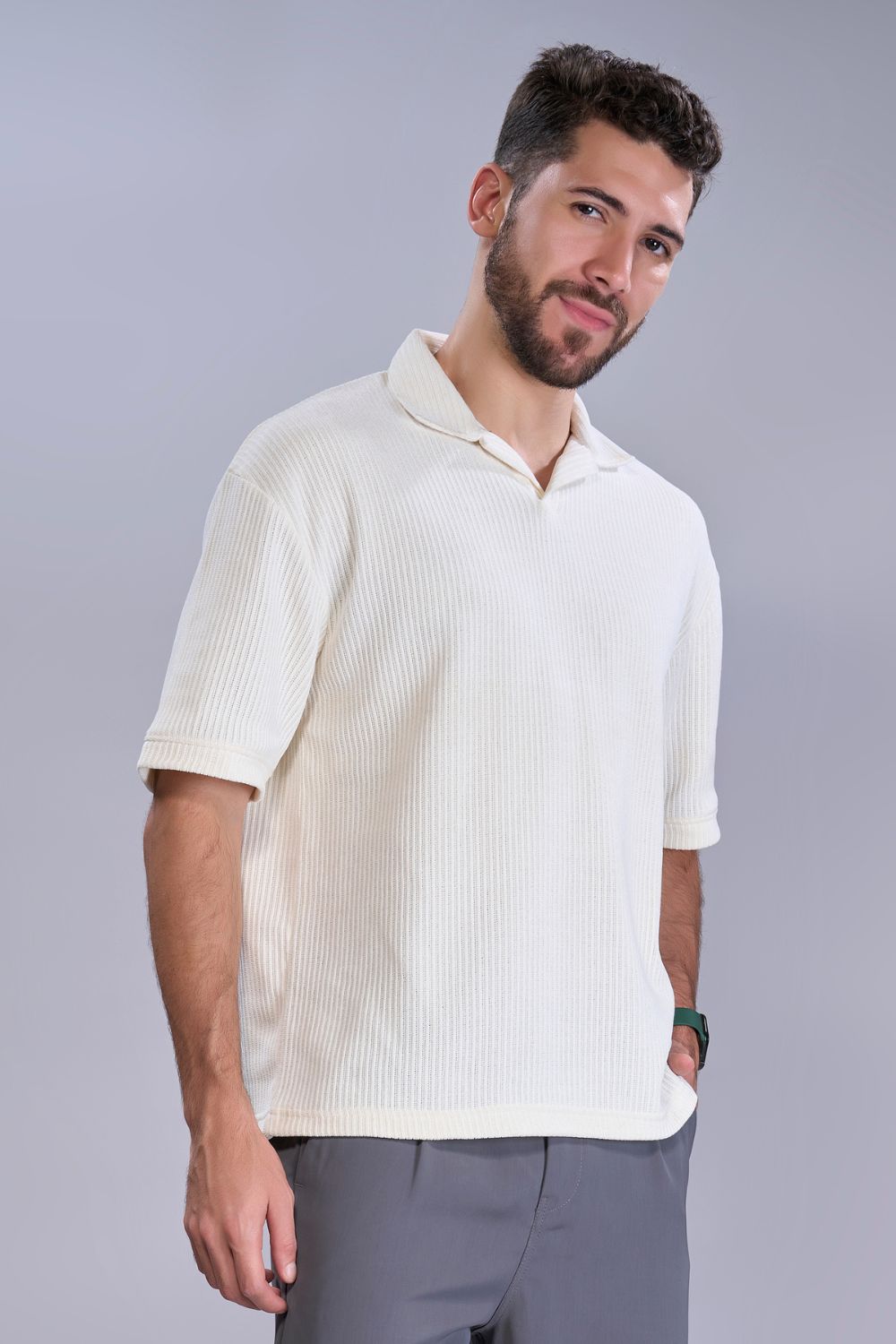 Off White - Old Money Knit Polo