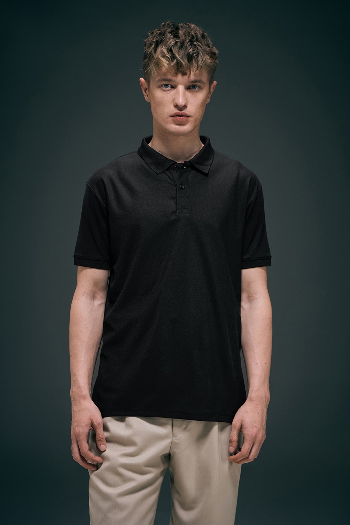 Smart tech polo - Black