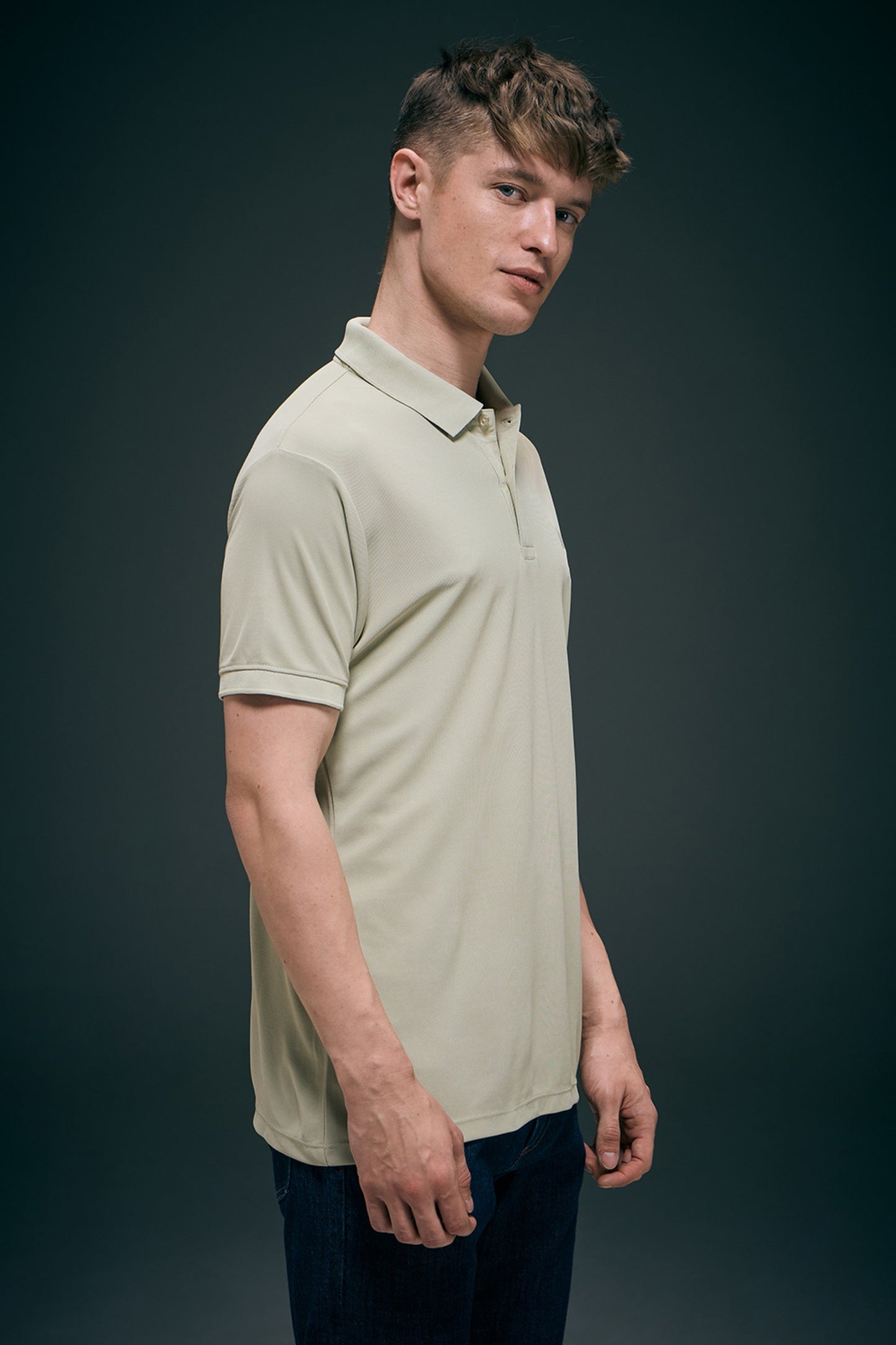 Smart tech polo - Spring Green Polo T-SHIRT Maxzone Clothing
