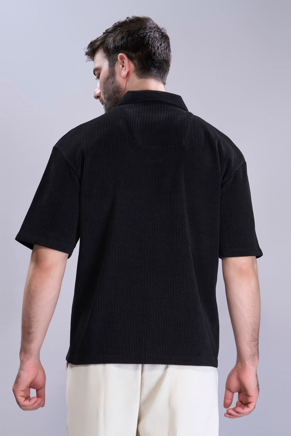 Black - Old Money Knit Polo