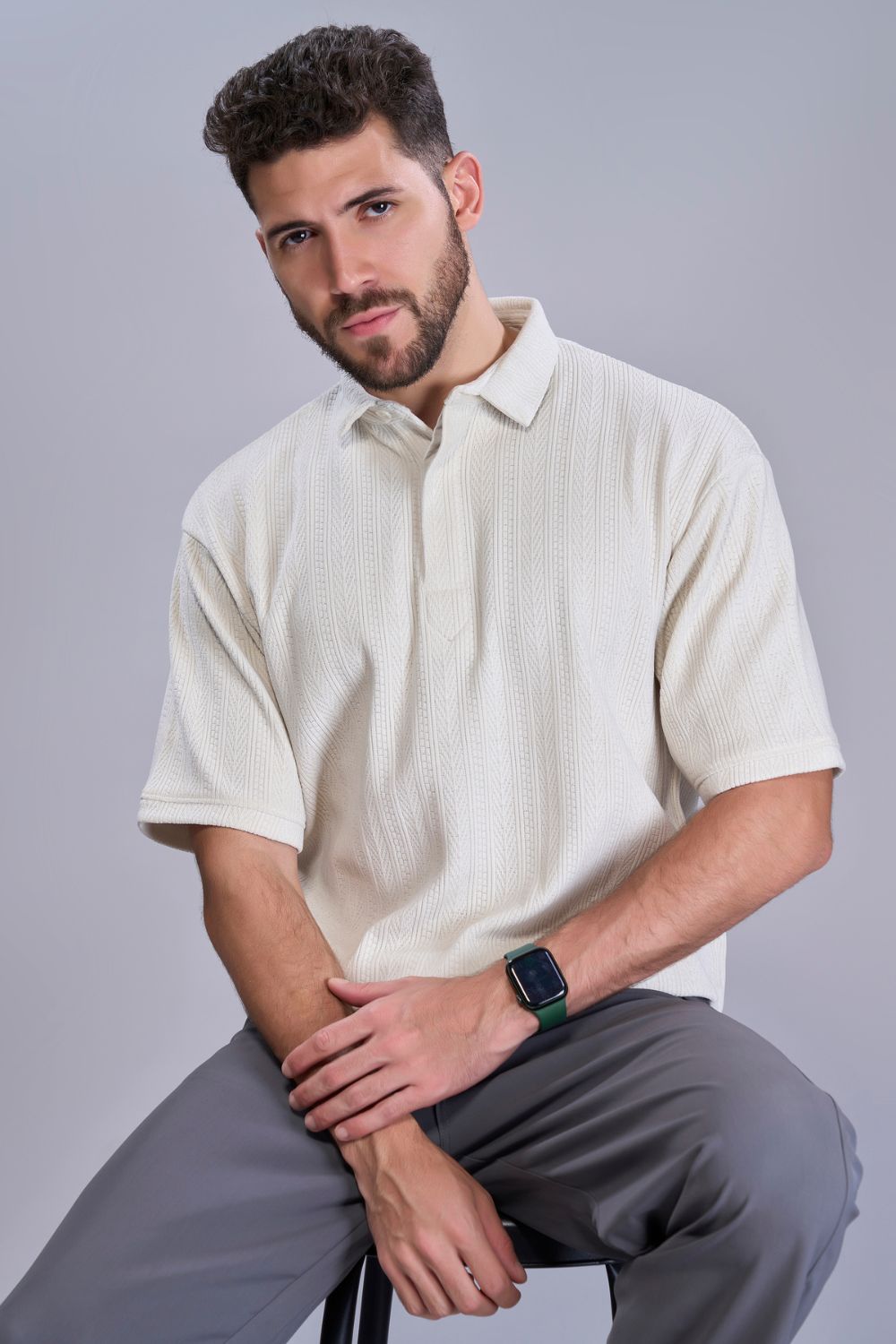 Off White - Old Money Knit Polo