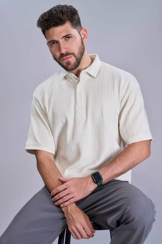 Off White - Old Money Knit Polo