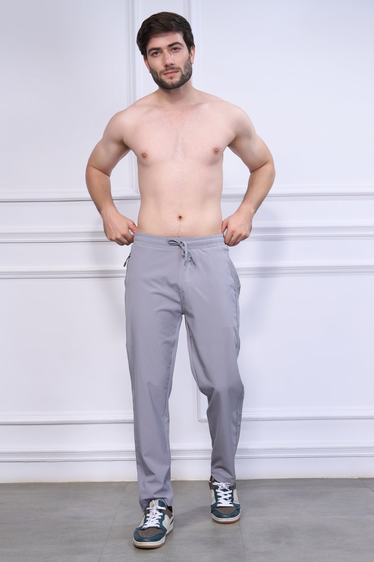 Drawstring German Grey 365 Track Pant