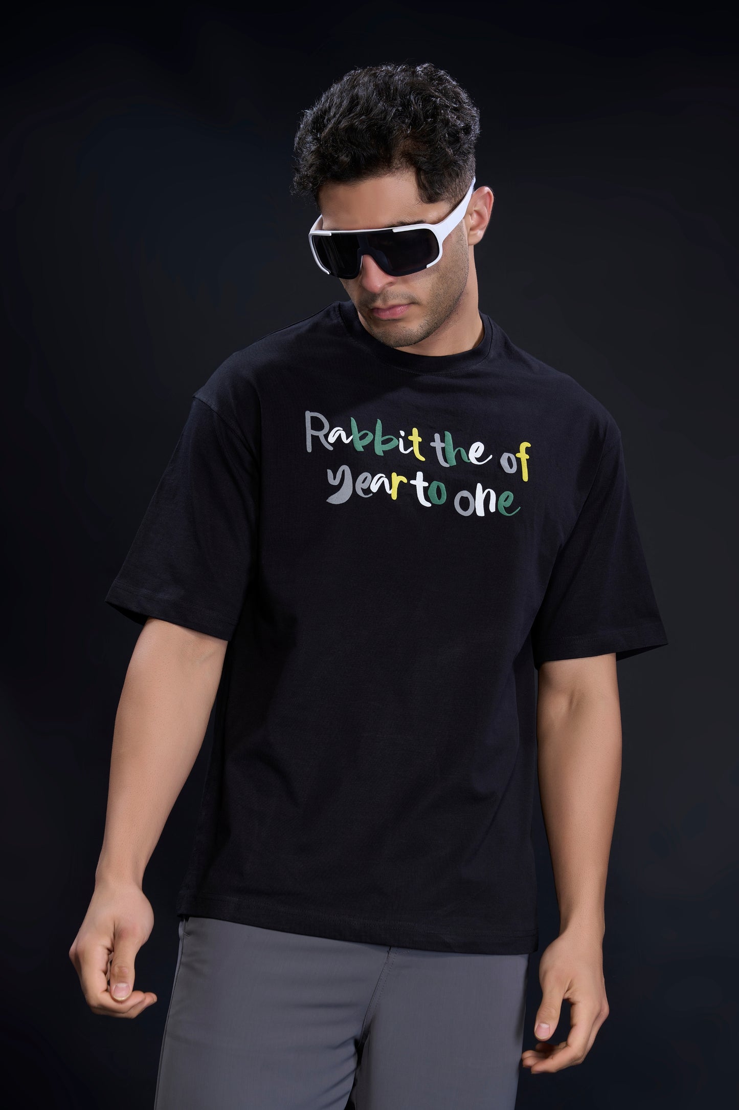 Rabbit - Blackzy Oversized - Glow in the Dark
