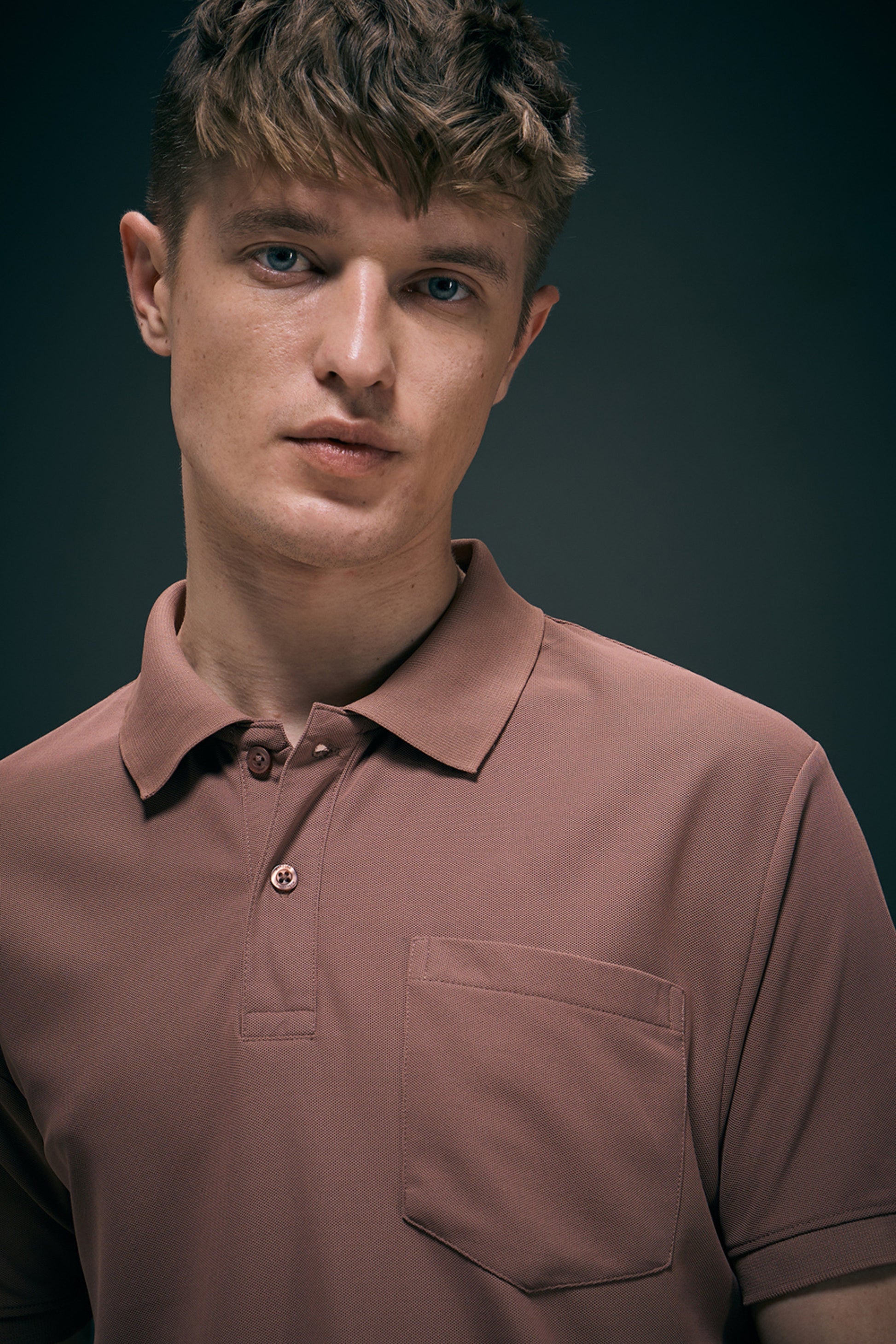 Rich Maroon Smart Tech Pocket + Polo T-shirts Maxzone Clothing