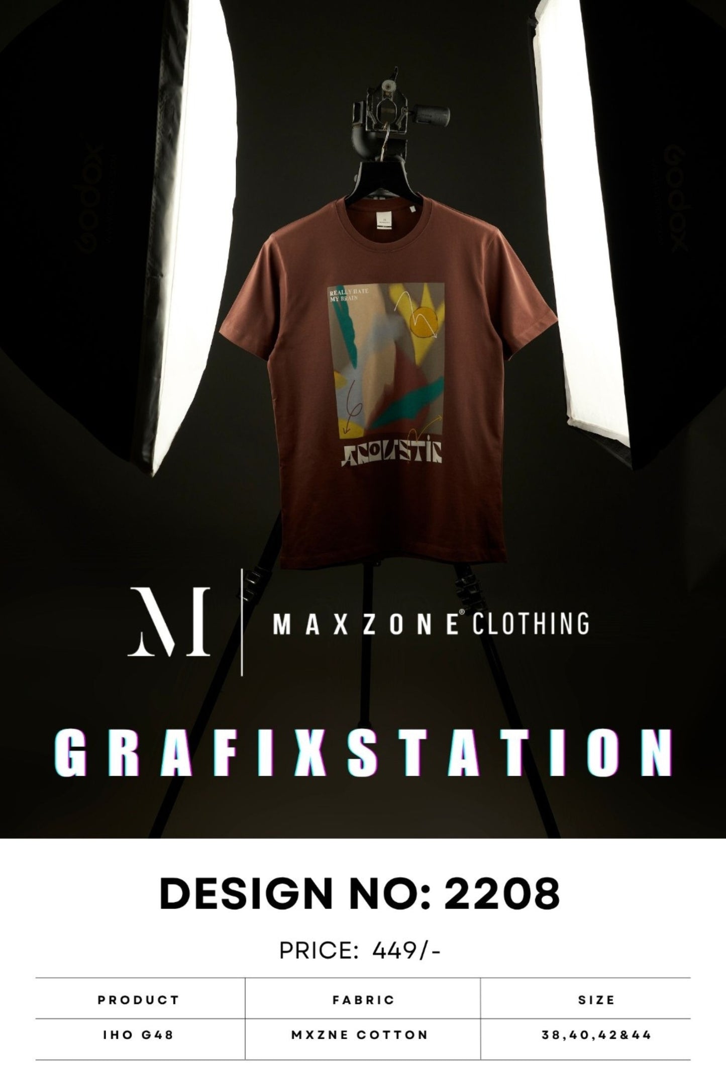 Grafixstation T-shirt Pack of 120