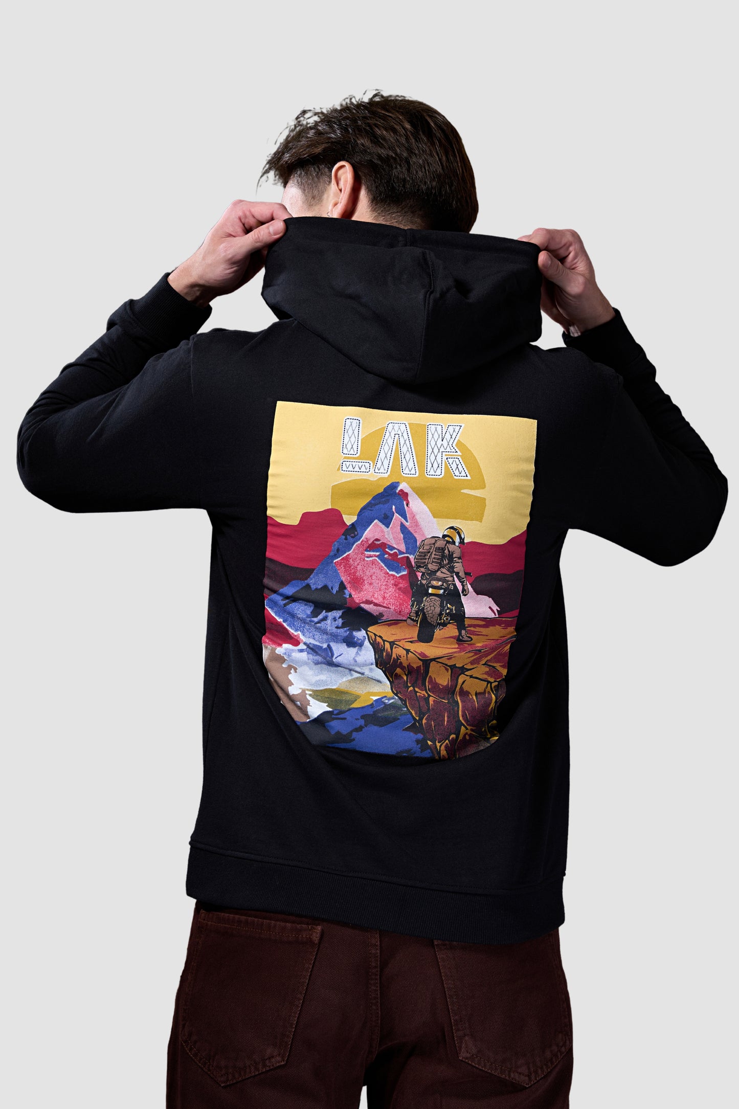 Black Ride Hard - Full Sleeve Hoodie