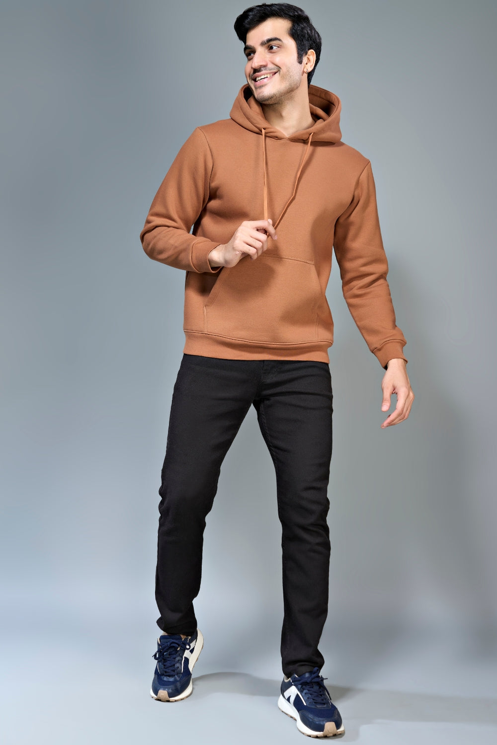 Hot Brown Hoodie Hoodies Maxzone Clothing
