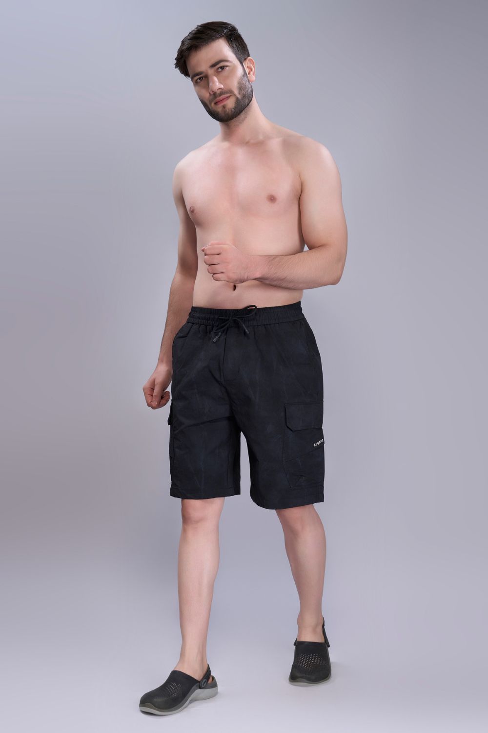 Black - Cargo Pocket Shorts