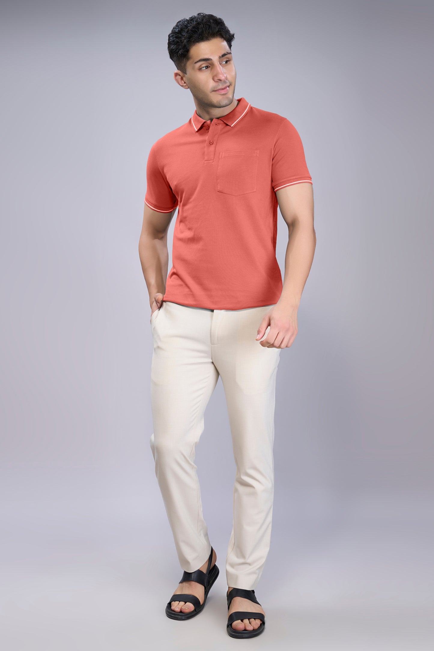 Carrot - Identity Pocket Polo
