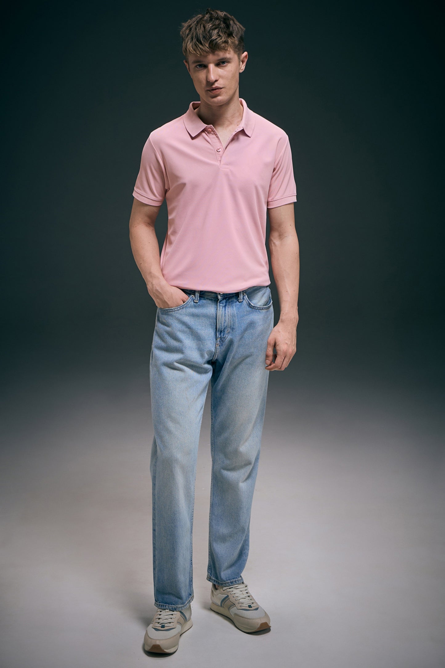 Smart tech polo - Mauve