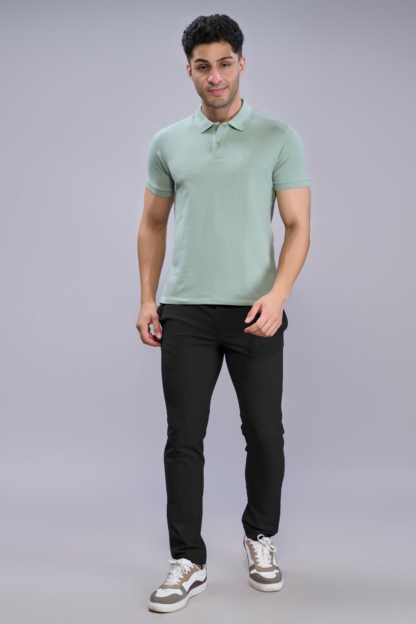 Mint - Cotton Pique Polo