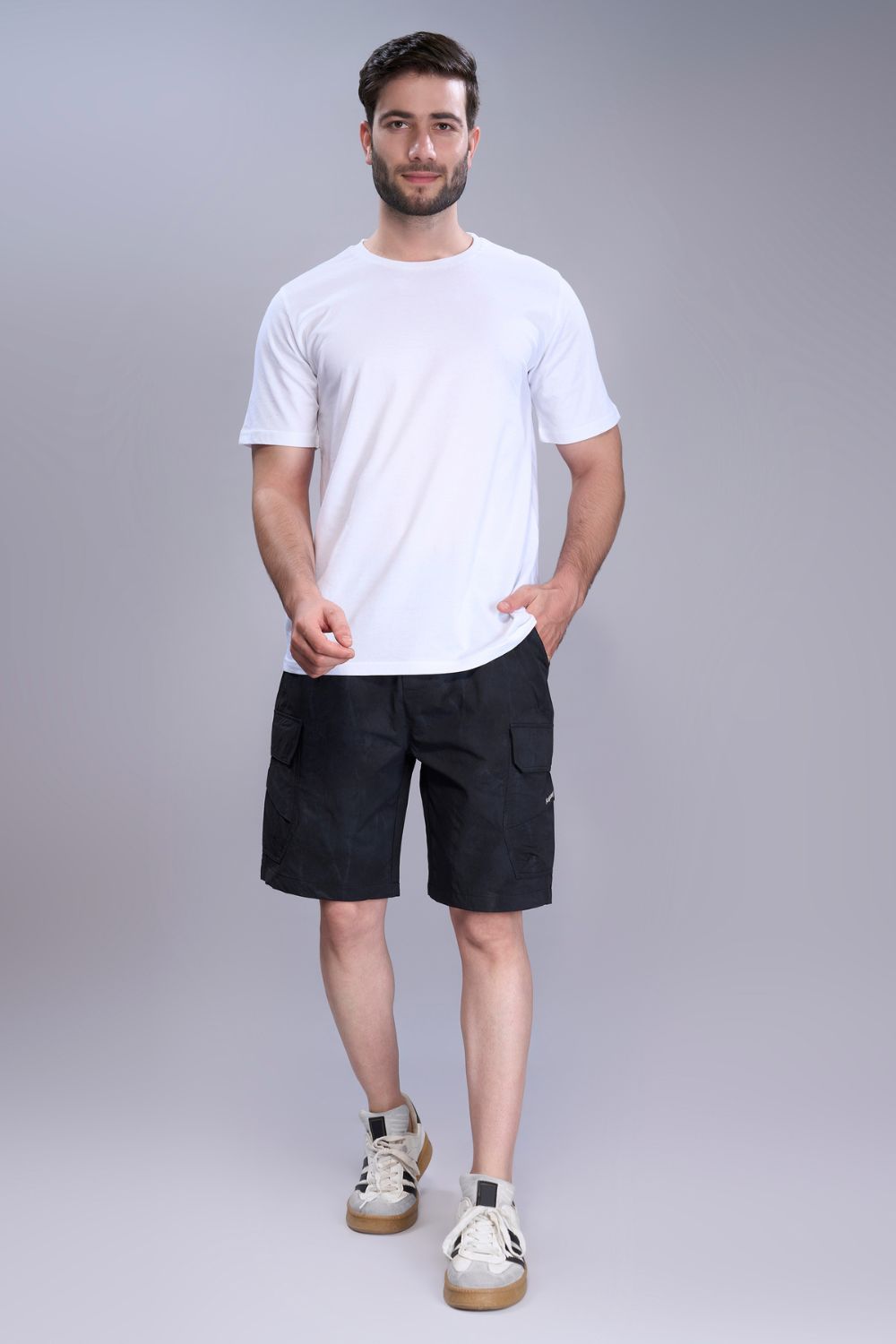 Black - Cargo Pocket Shorts