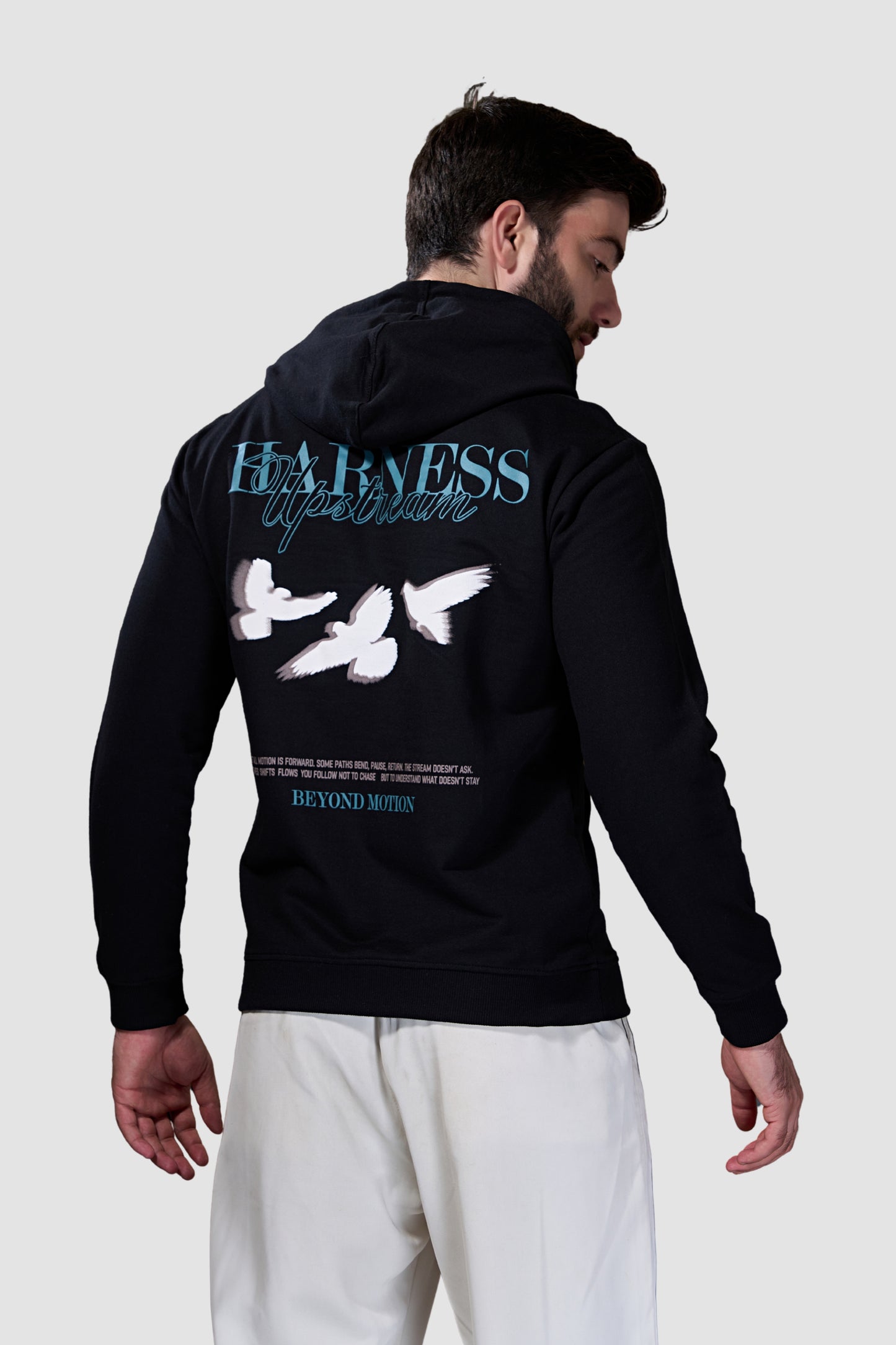Black Harness - Full Sleeve Hoodie