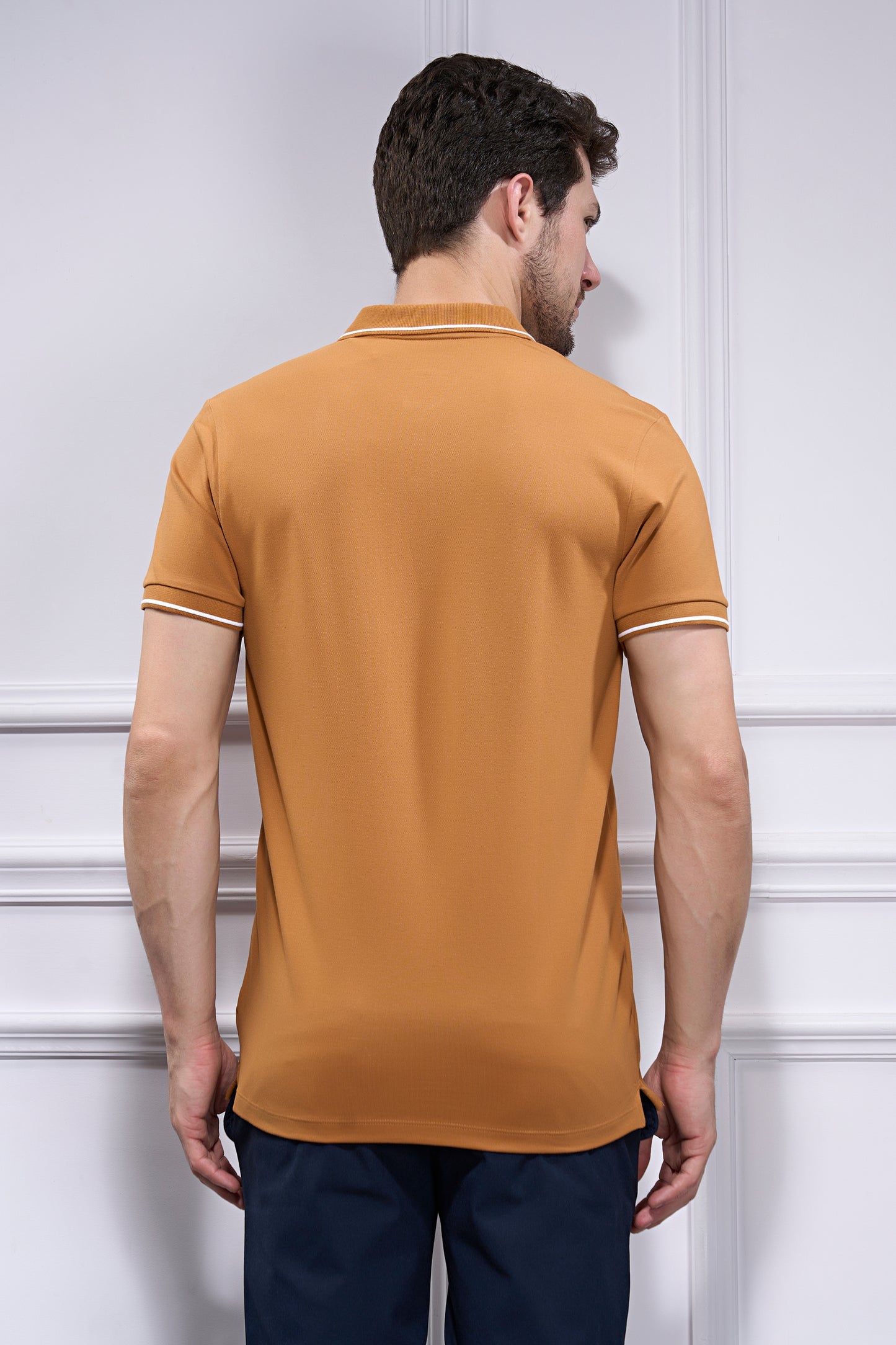 Identity Polo 2.0 - Caramel Maxzone Clothing