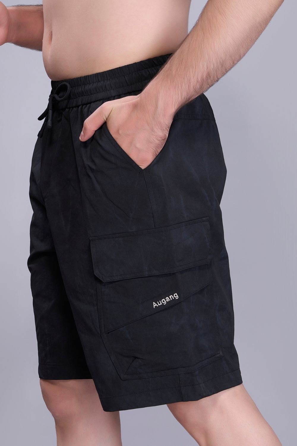 Black - Cargo Pocket Shorts