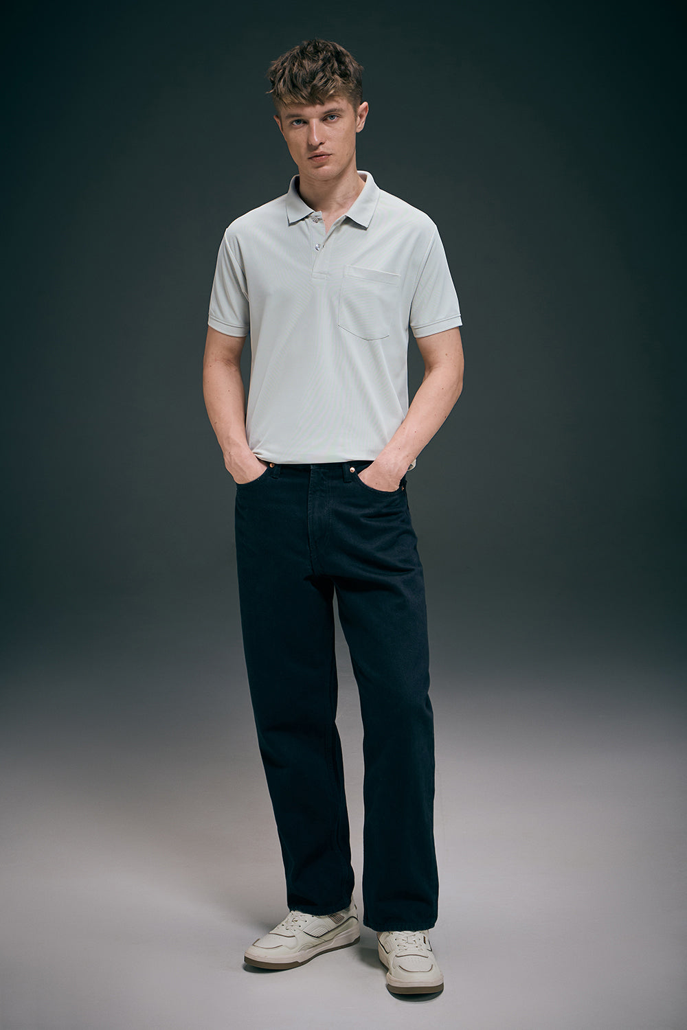 Grey Smart Tech Pocket + Polo