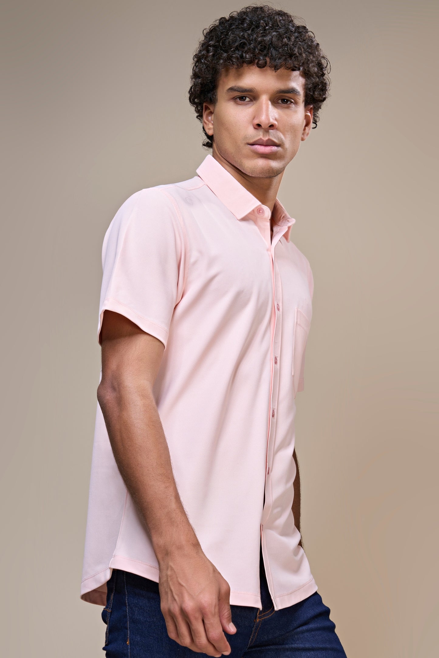 L.T.Pink - Smart Tech Pocket Shirt Maxzone Clothing
