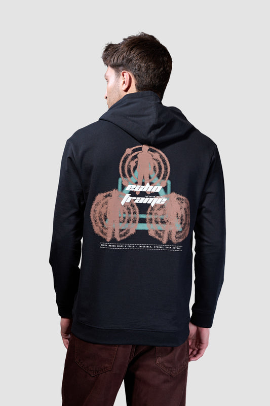 Black Echo - Full Sleeve Hoodie