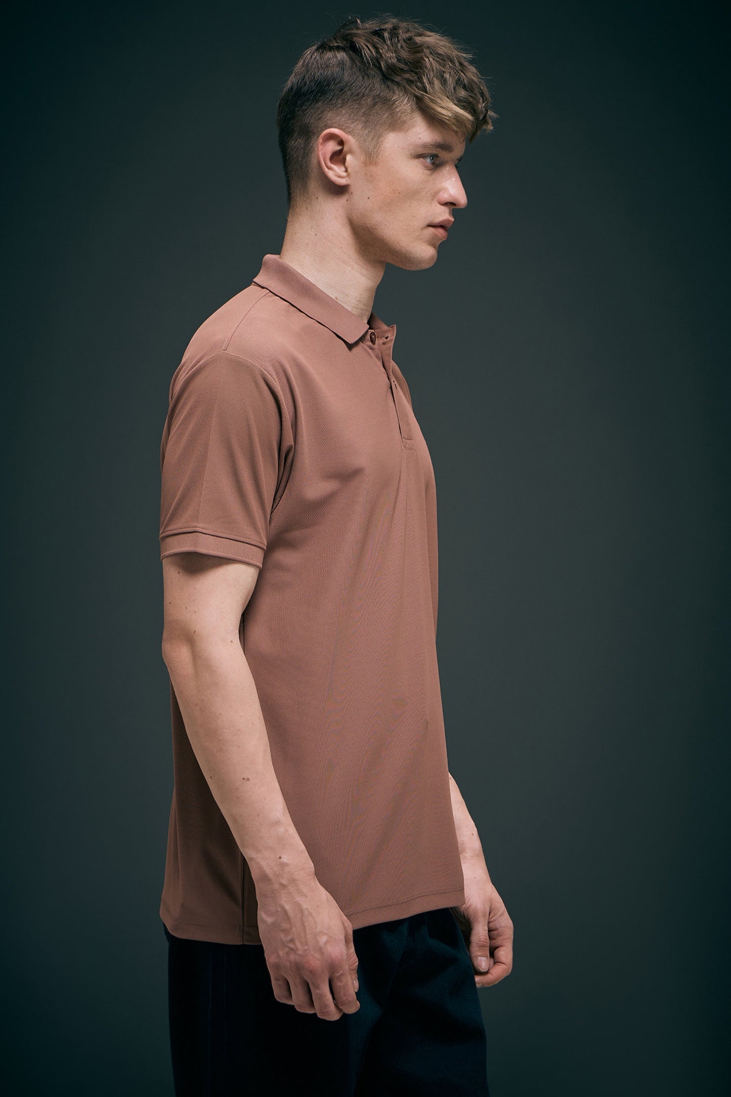 Smart tech polo - Cherrywood
