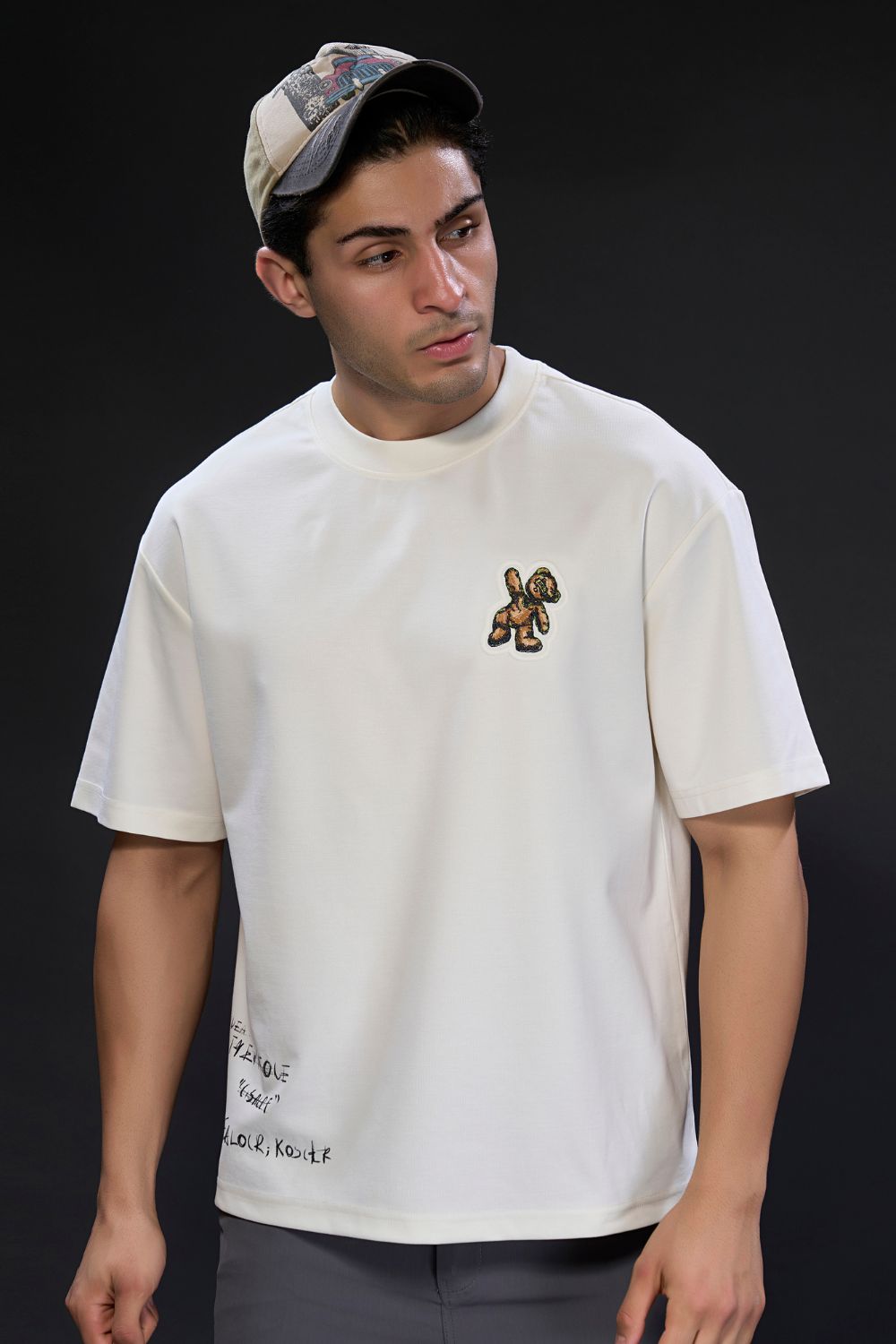 Off White FANAT Print - Oversize T-shirt