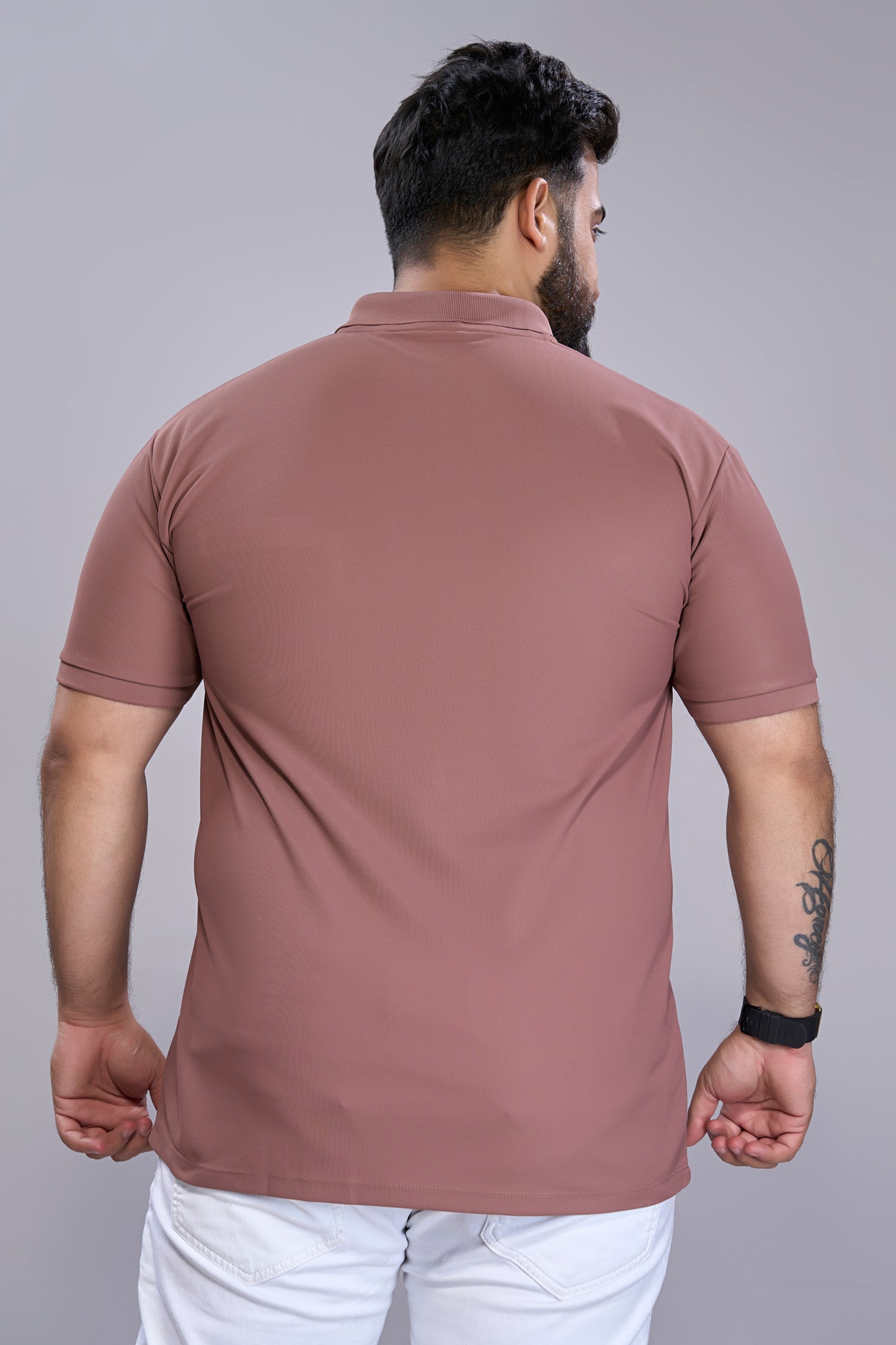 Rich Maroon - Smart Tech Pocket Polo Plus Size
