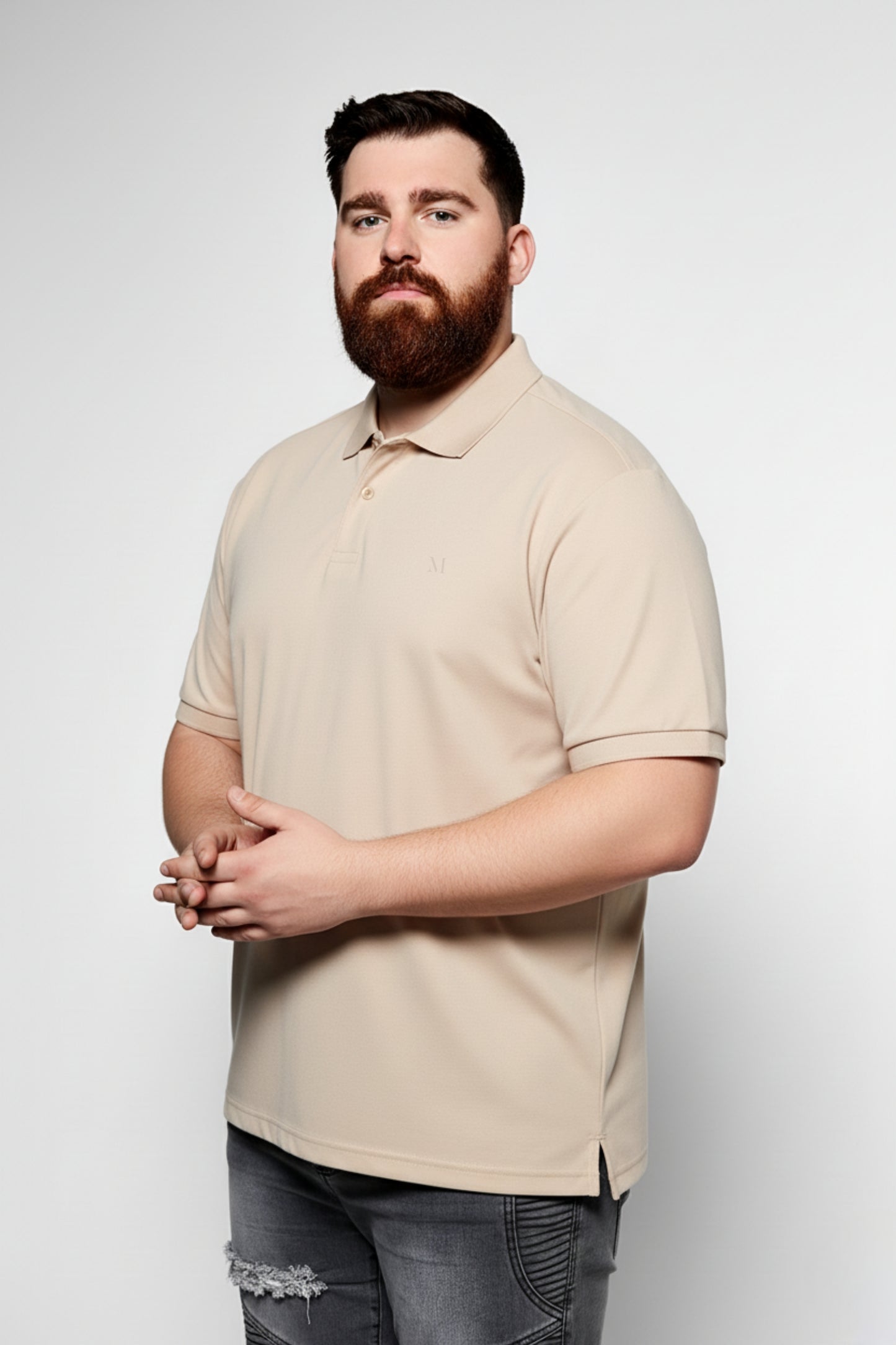 W.Pink - Zyric Polo Plus Size