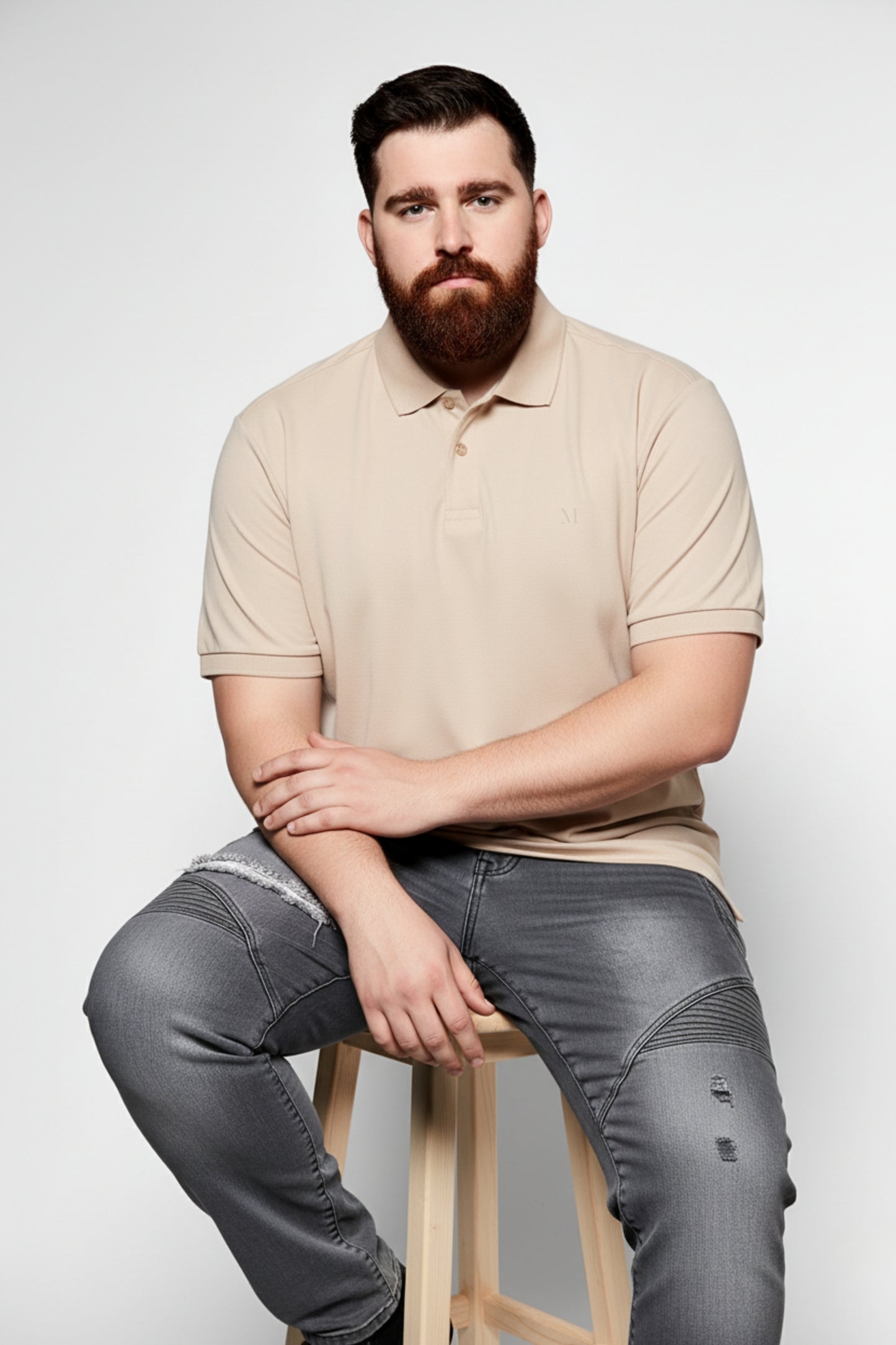 W.Pink - Zyric Polo Plus Size