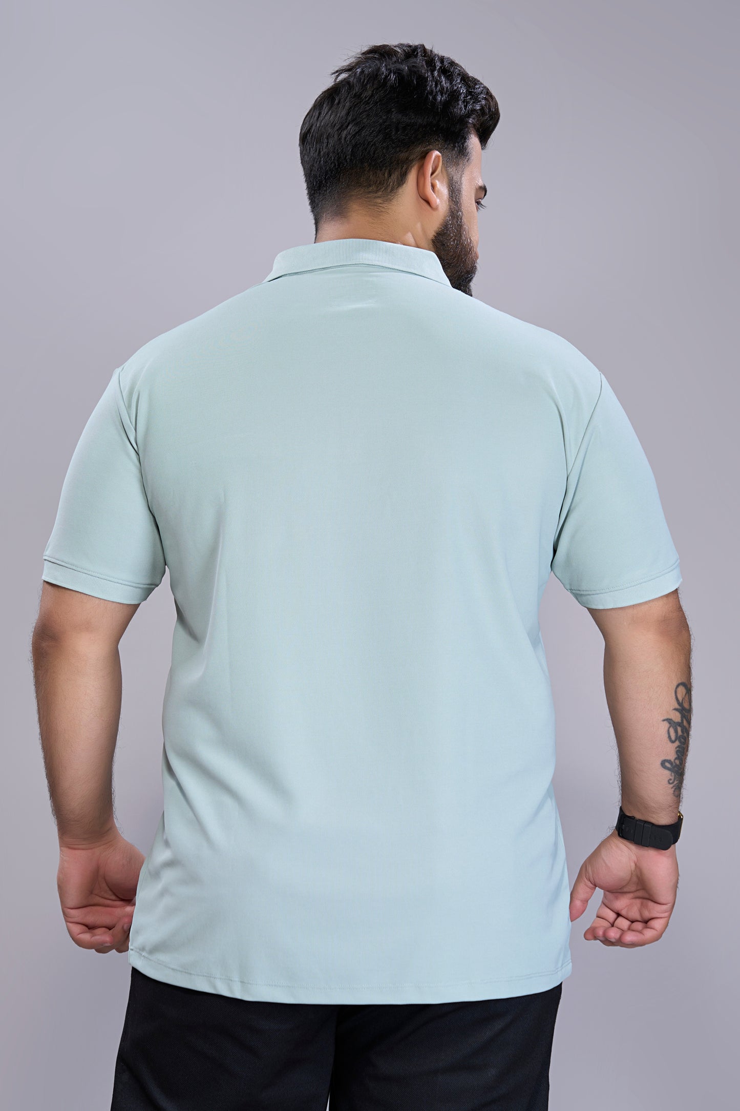 Bright Mist - Smart Tech Pocket Polo Plus Size