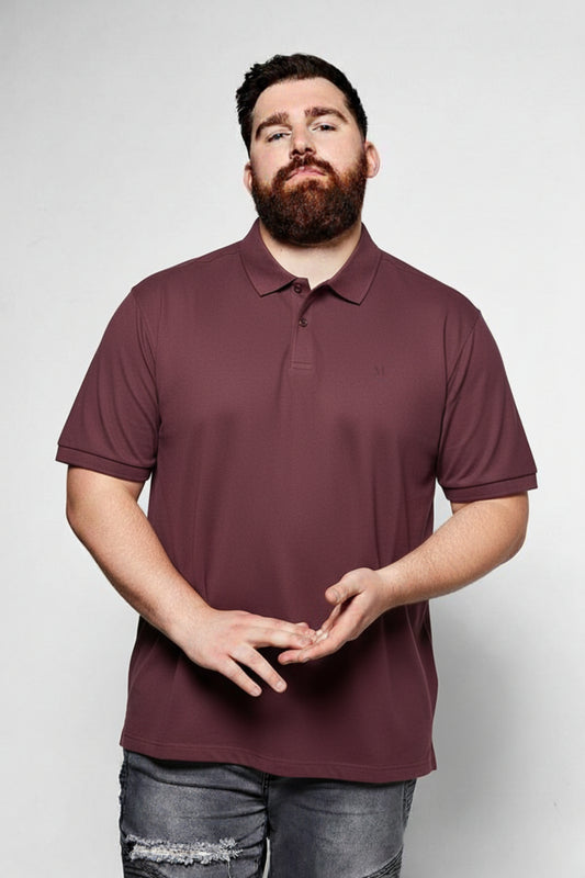 Teak - Zyric Polo Plus Size