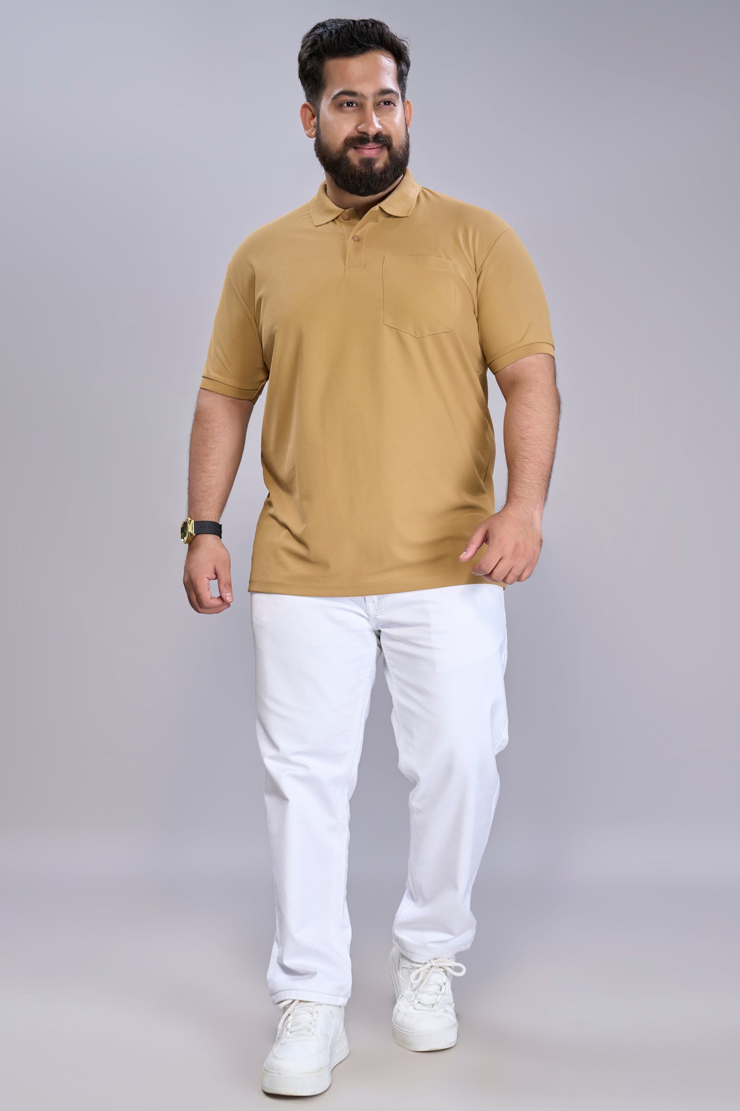 Spicewood - Smart Tech Pocket Polo Plus Size