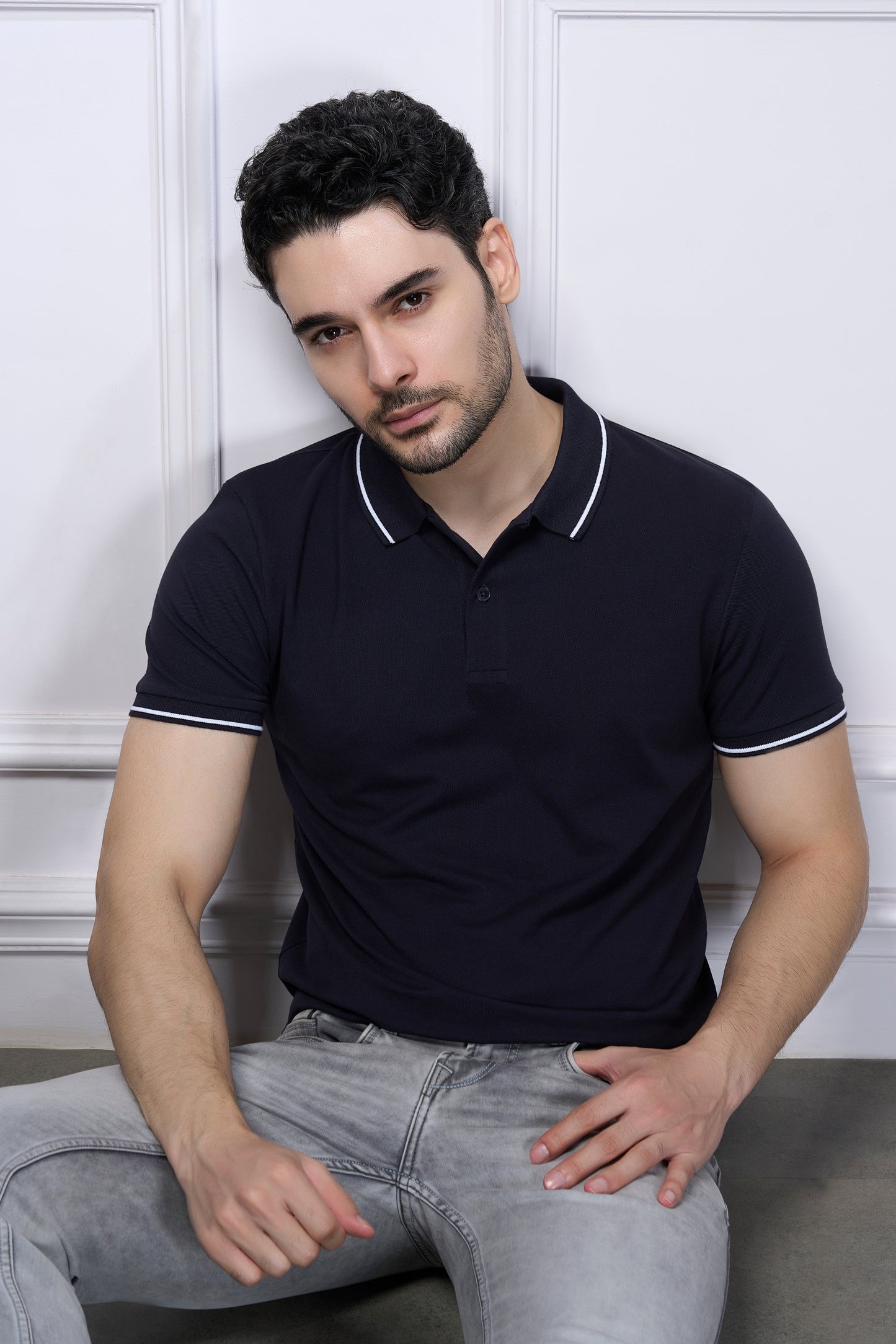 Identity Polo 2.0 - Black Maxzone Clothing
