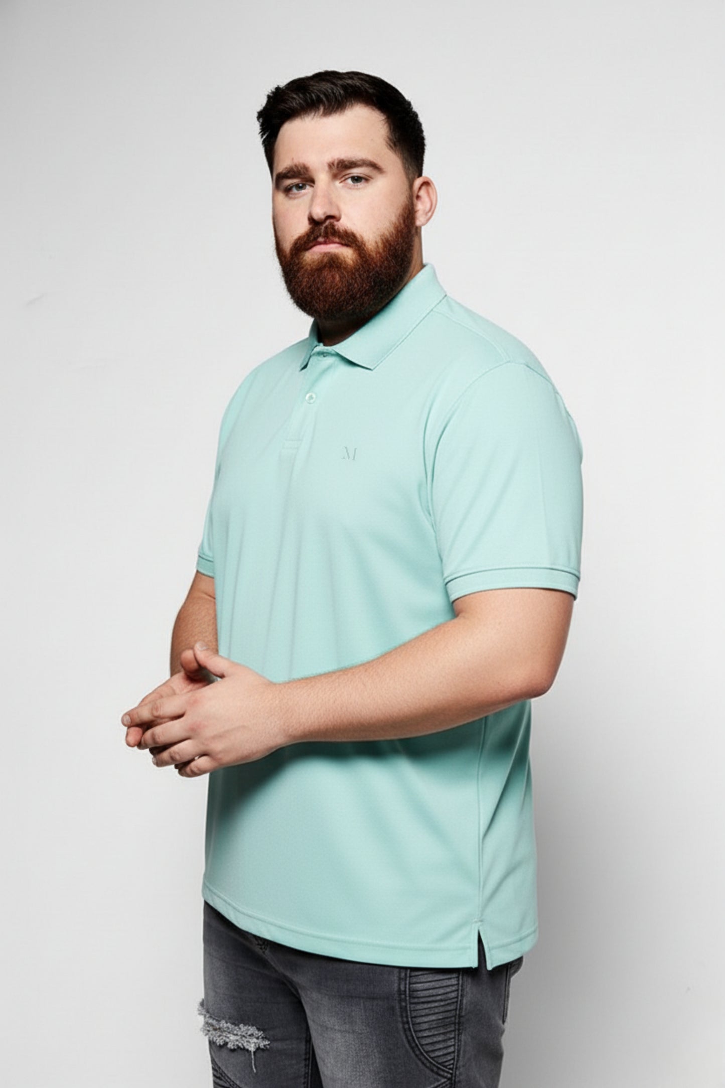 Seashell - Zyric Polo Plus Size