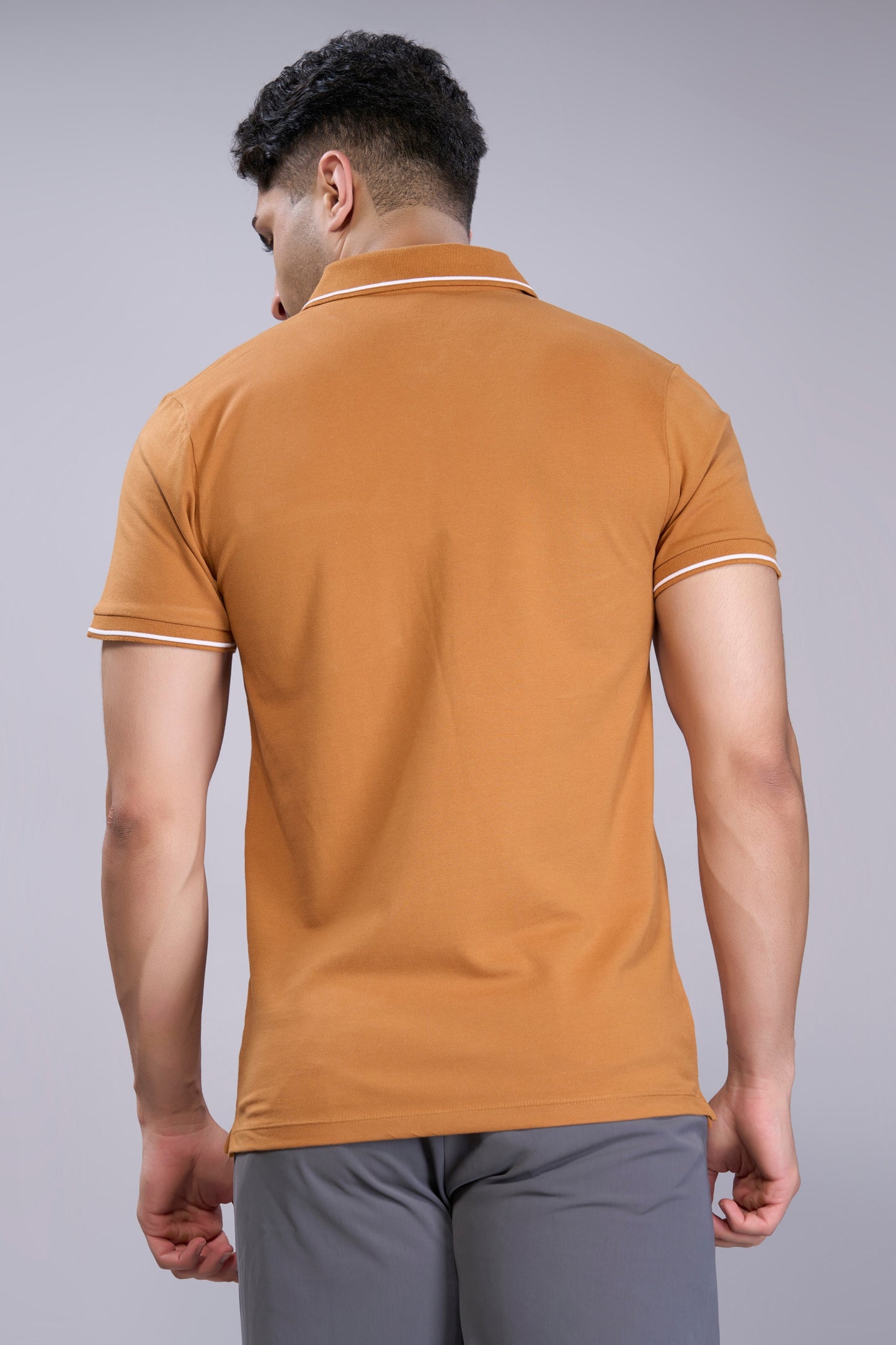 Caramel - Identity Pocket Polo