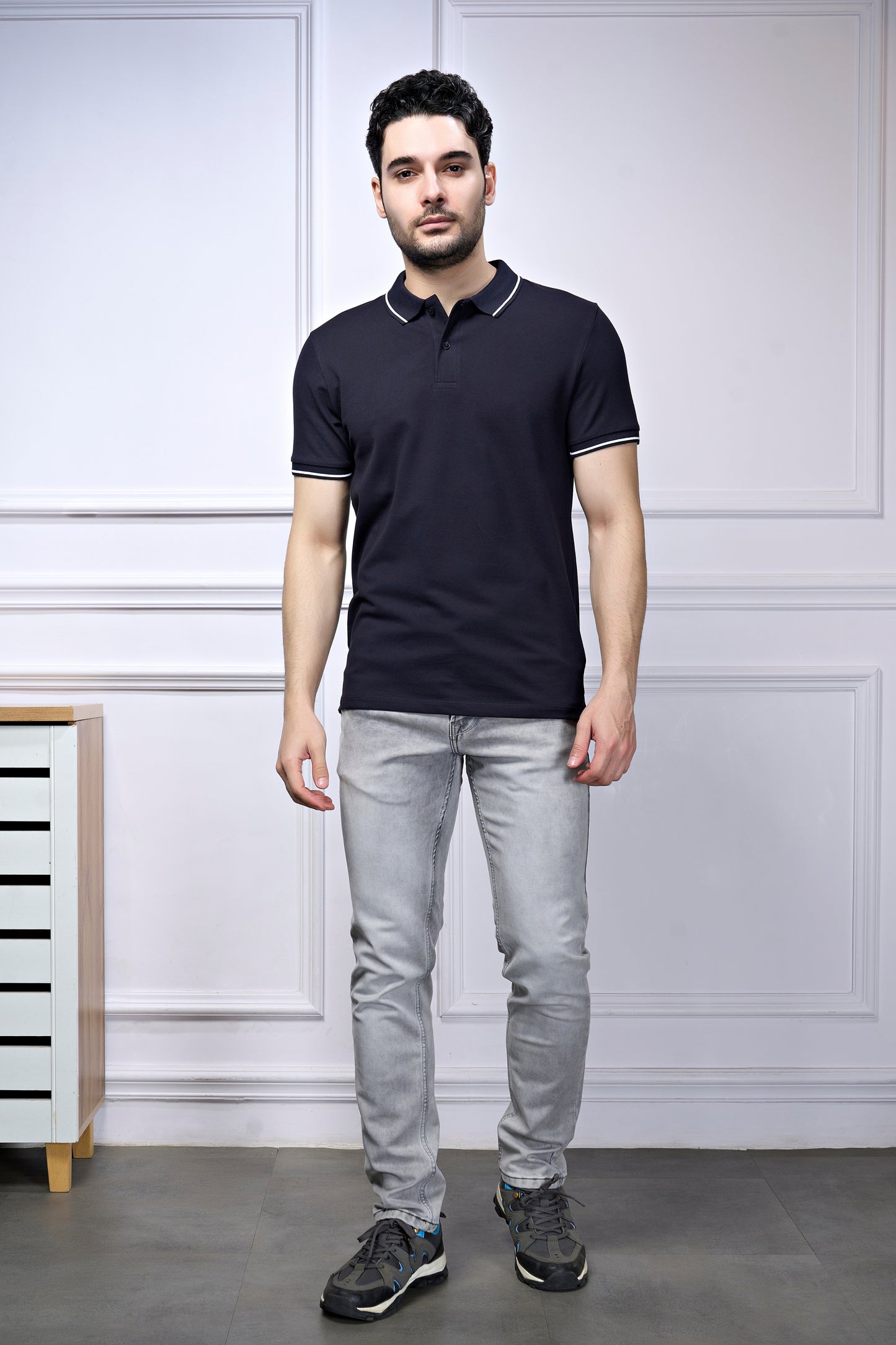 Identity Polo 2.0 - Black Maxzone Clothing