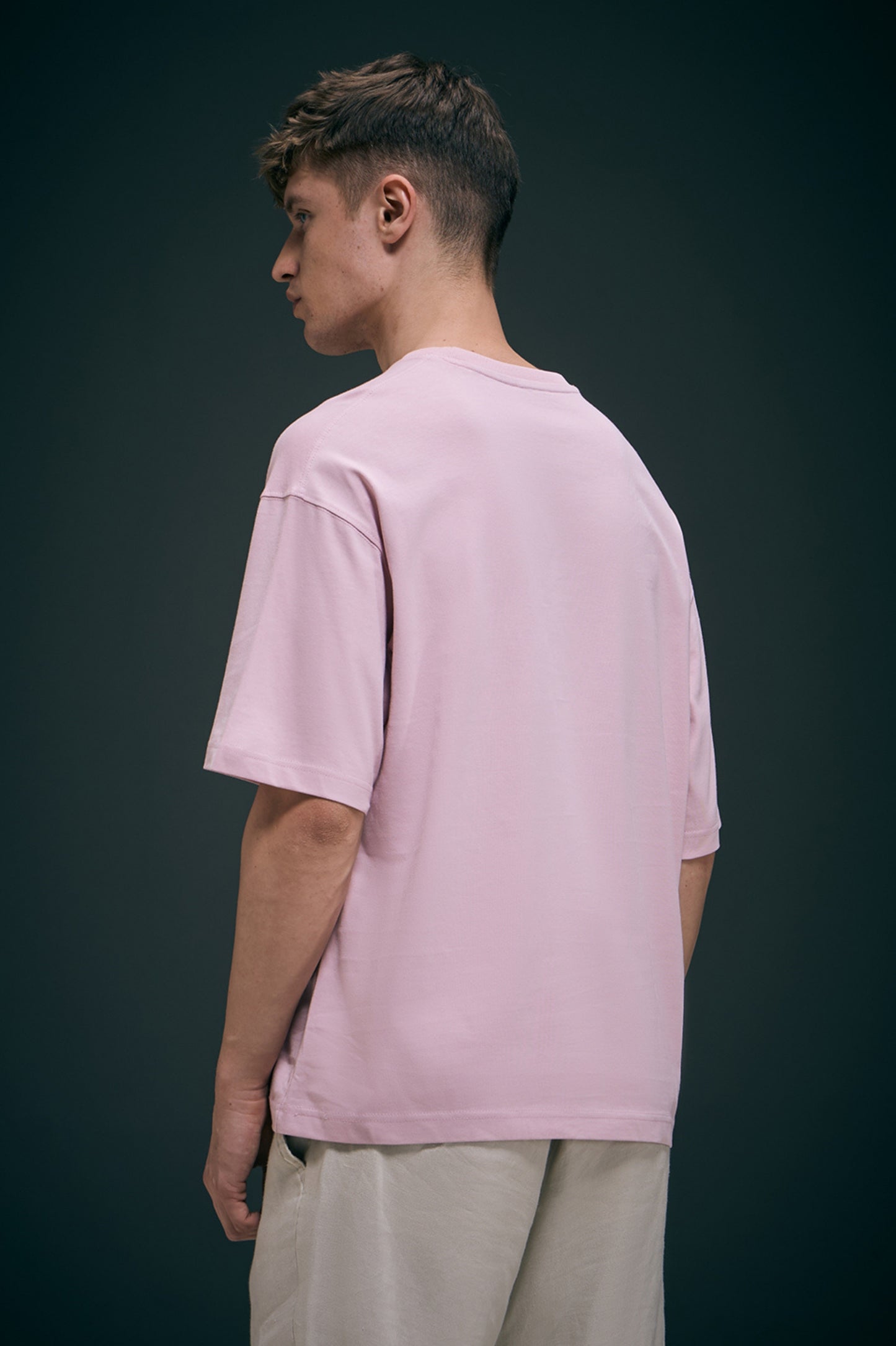 Millennial Pink - Oversize drop Shoulder Maxzone Clothing