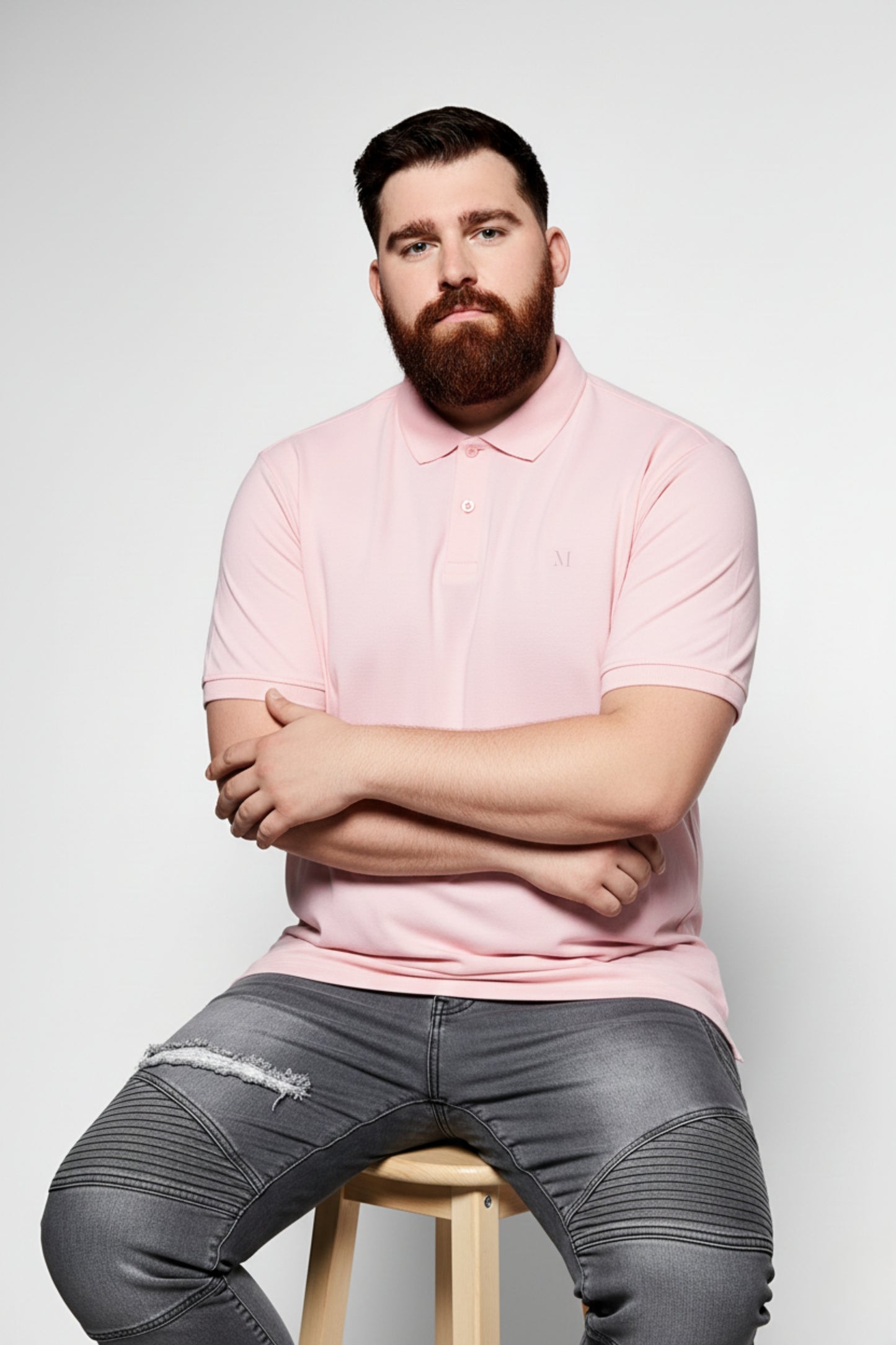 Flamingo - Zyric Polo Plus Size