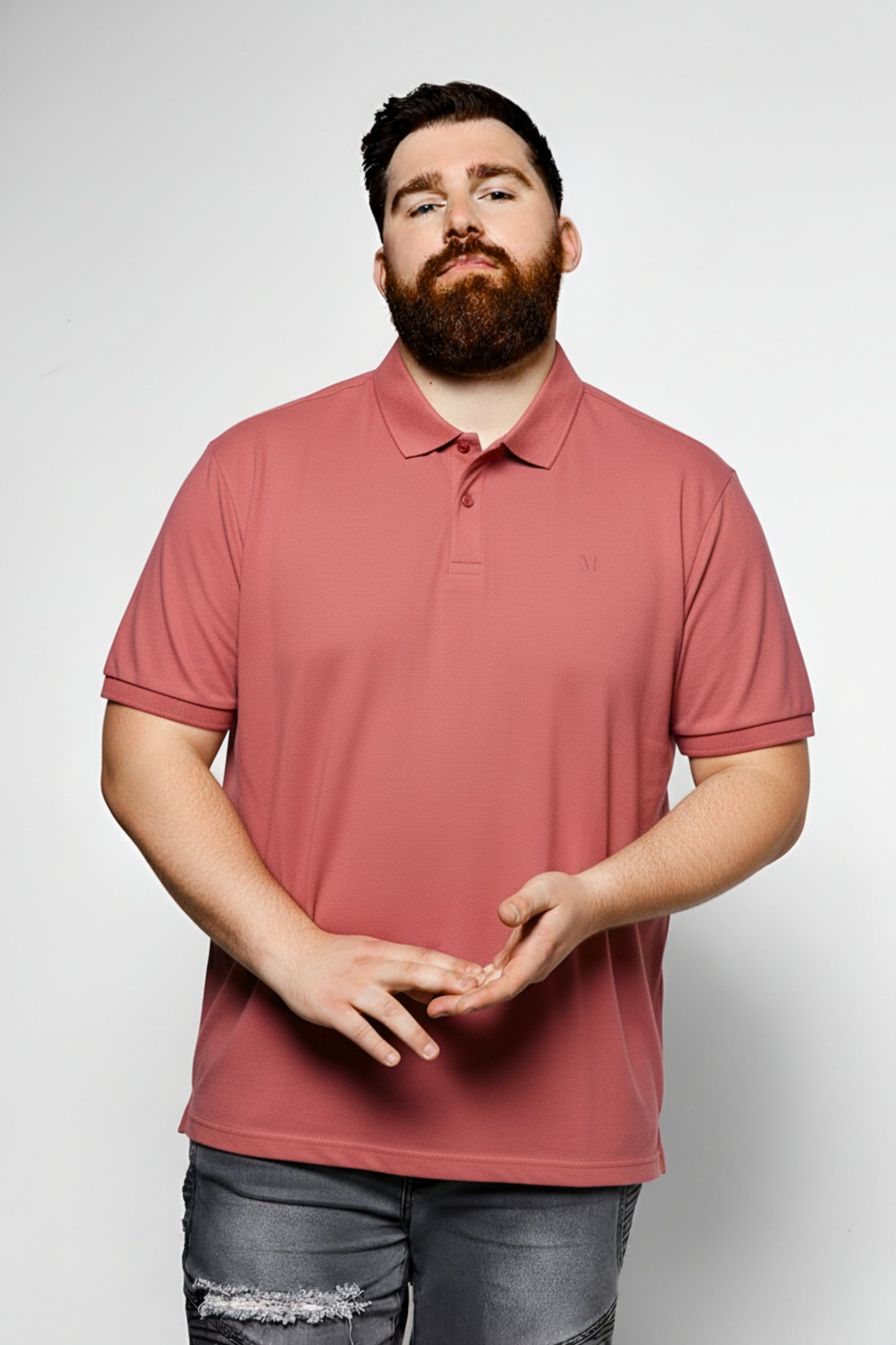 Easta Rose - Zyric Polo Plus Size