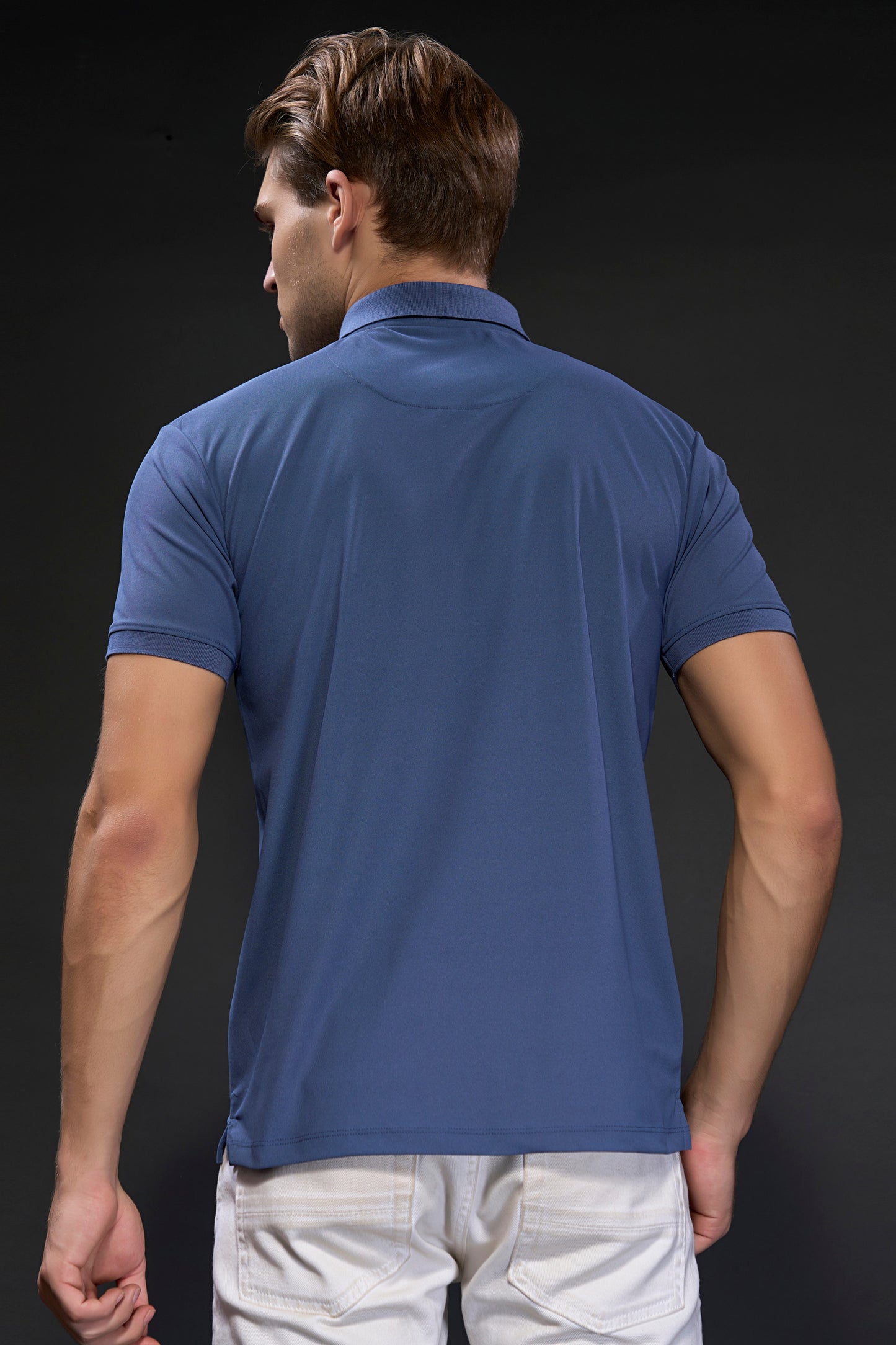 Air Blue 365 Days Y2K Polo T-shirt